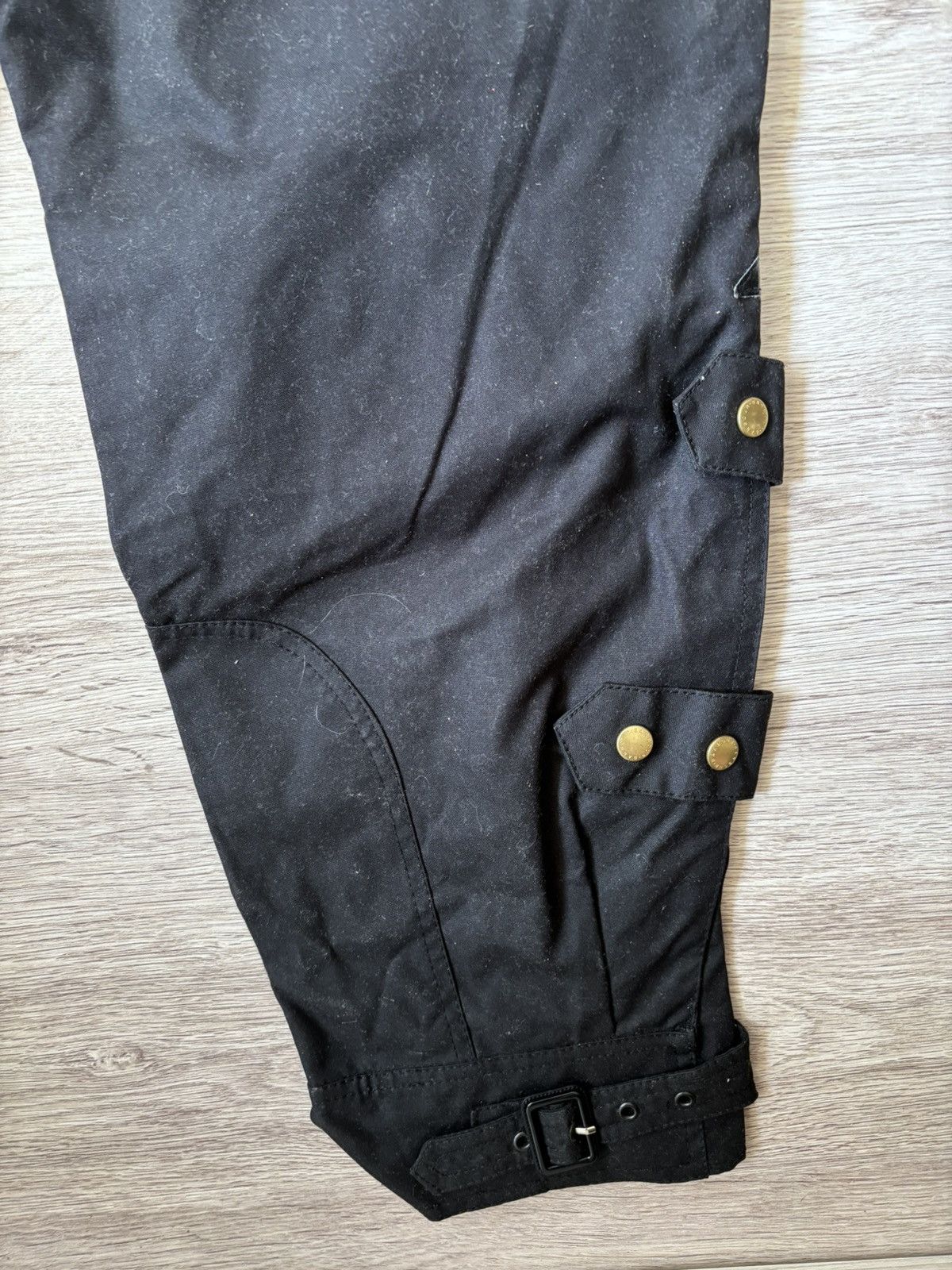 Barbour Barbour Bike Trousers C34 86cm Waxed Cotton Biker Pants Size US 34 / EU 50 - 18 Thumbnail