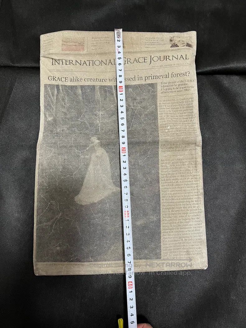 Undercover Undercover Newspaper Leather Handbag Clutch Size ONE SIZE - 6 Thumbnail