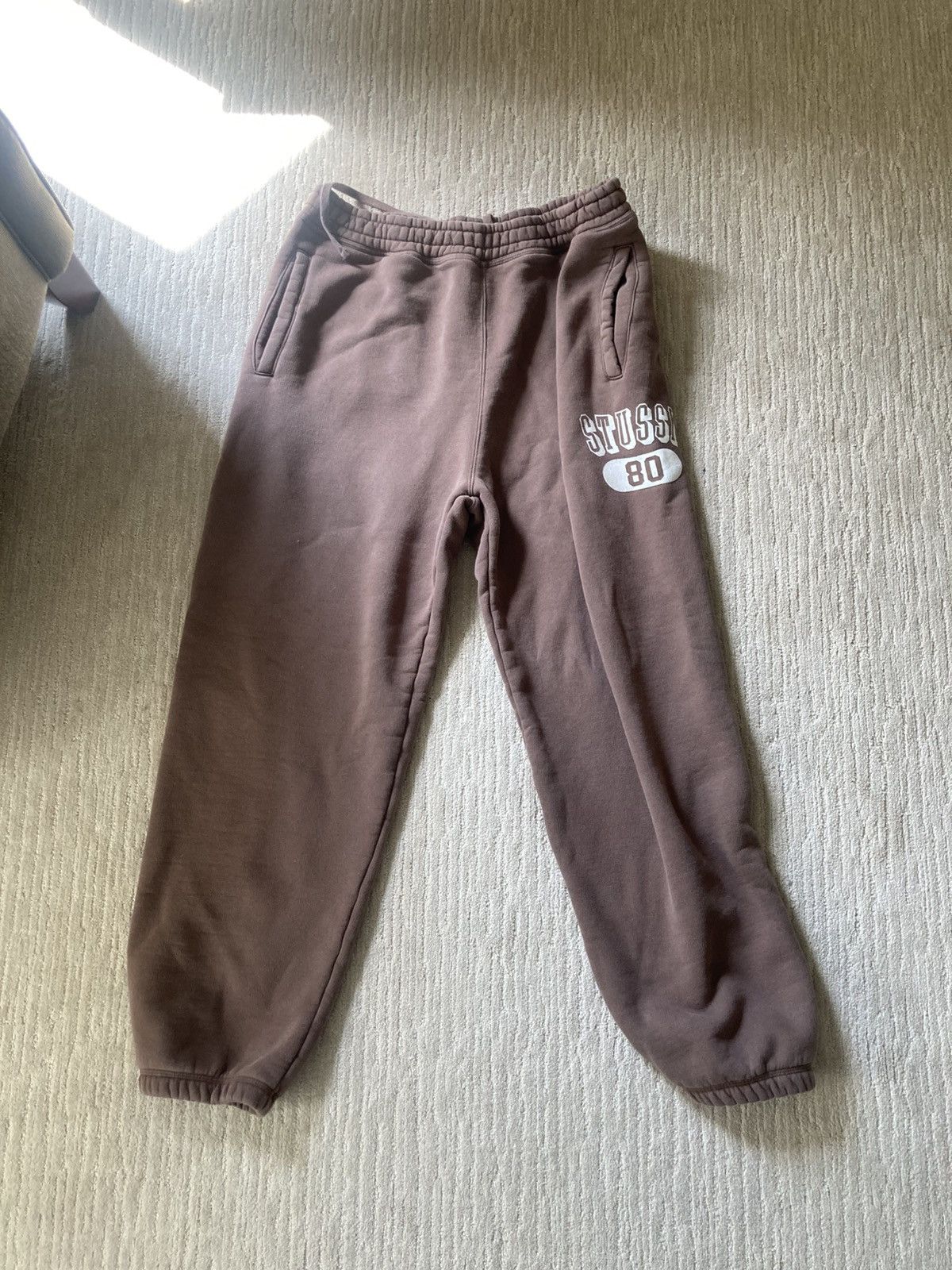 Stussy Stussy Fleece Sweatpants Size US 38 / EU 54 - 1 Thumbnail