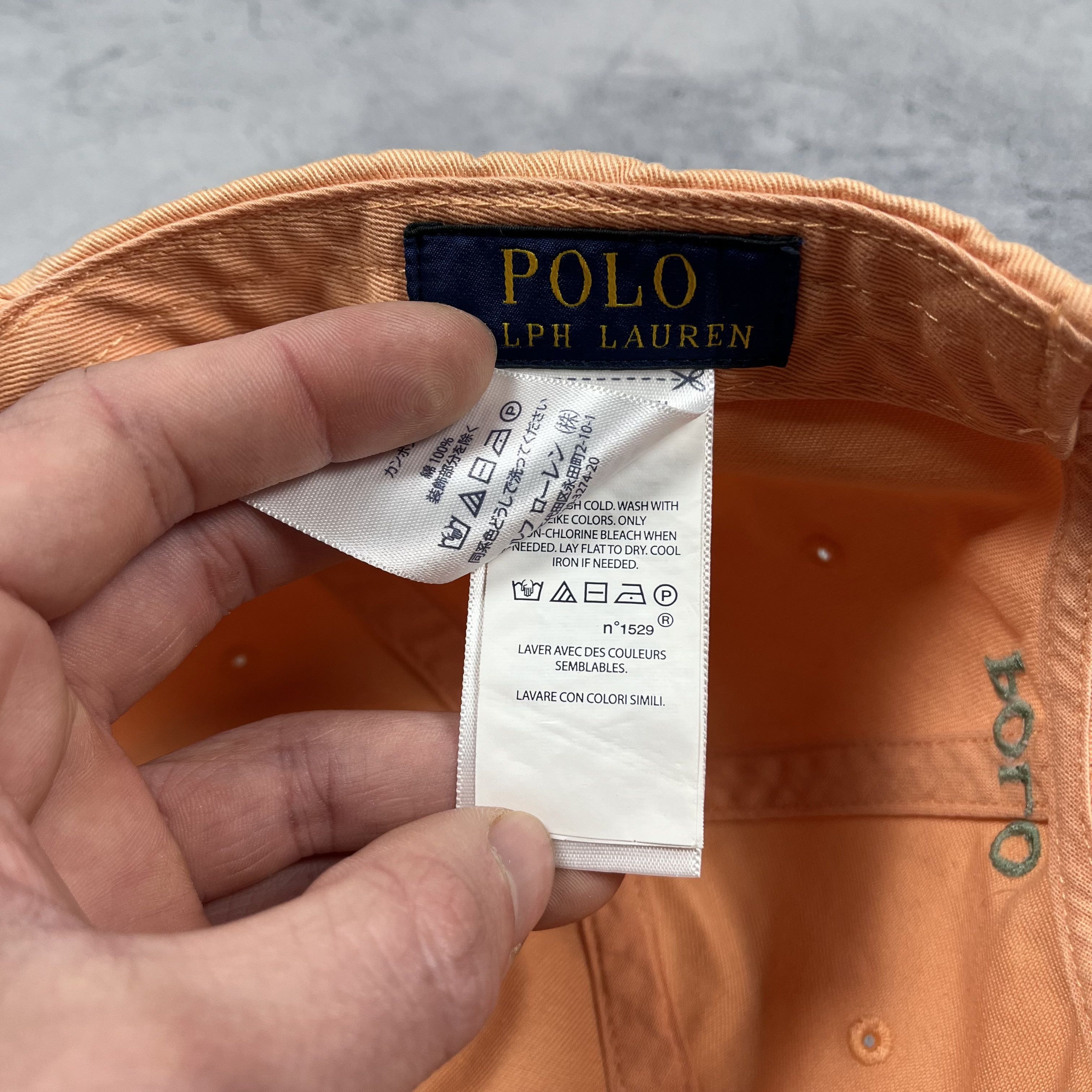Polo Ralph Lauren Polo Ralph Lauren Y2K Green Pony Baseball Cap Size ONE SIZE - 8 Thumbnail