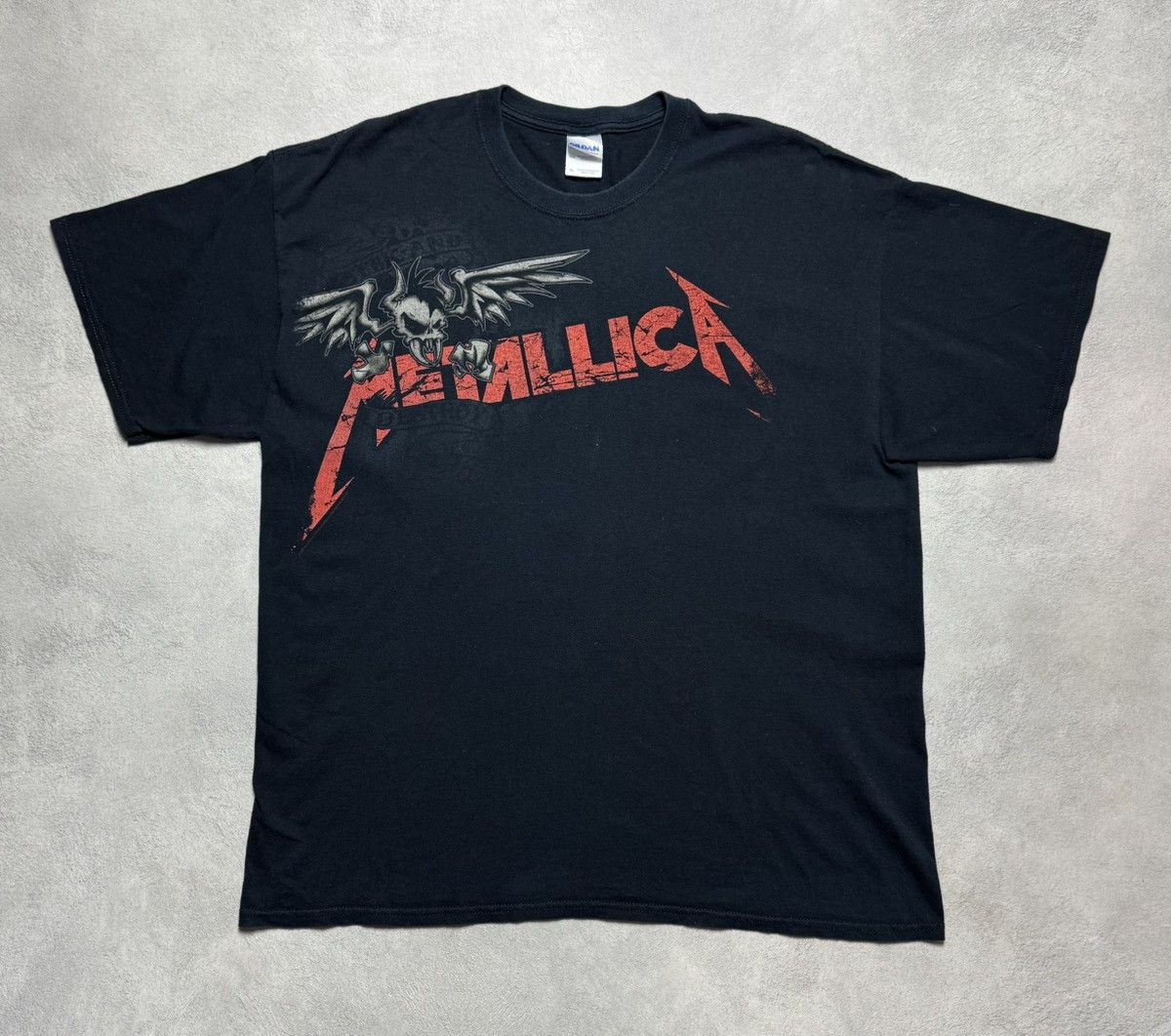 Gildan Metallica 2008 Rock T-Shirt Band Y2K Big Logo Size US XL / EU 56 / 4 - 1 Thumbnail