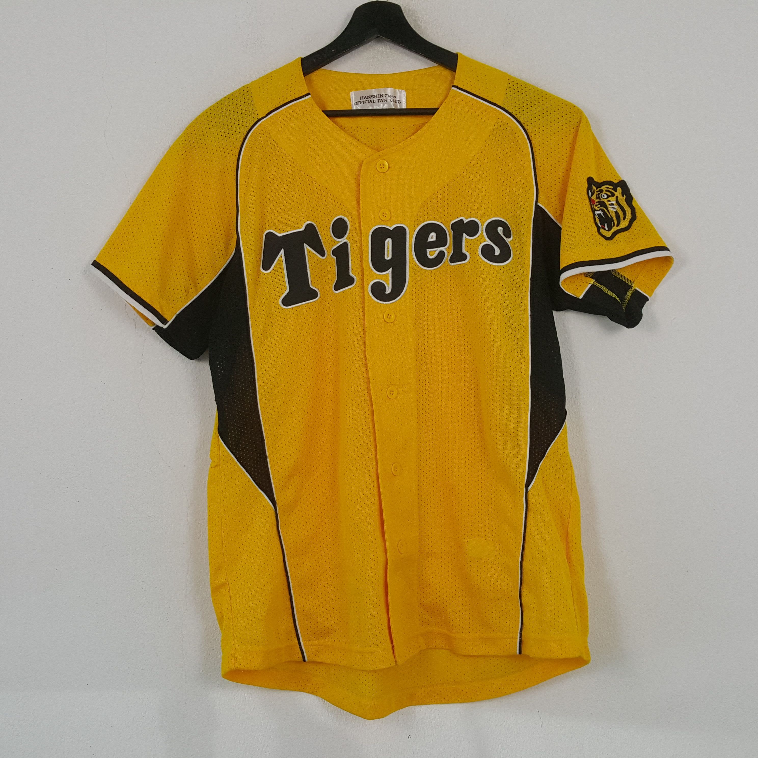Japanese Brand HANSHINT TIGERS Japanese Baseball Team Jersey C294N28 Size US M / EU 48-50 / 2 - 1 Thumbnail