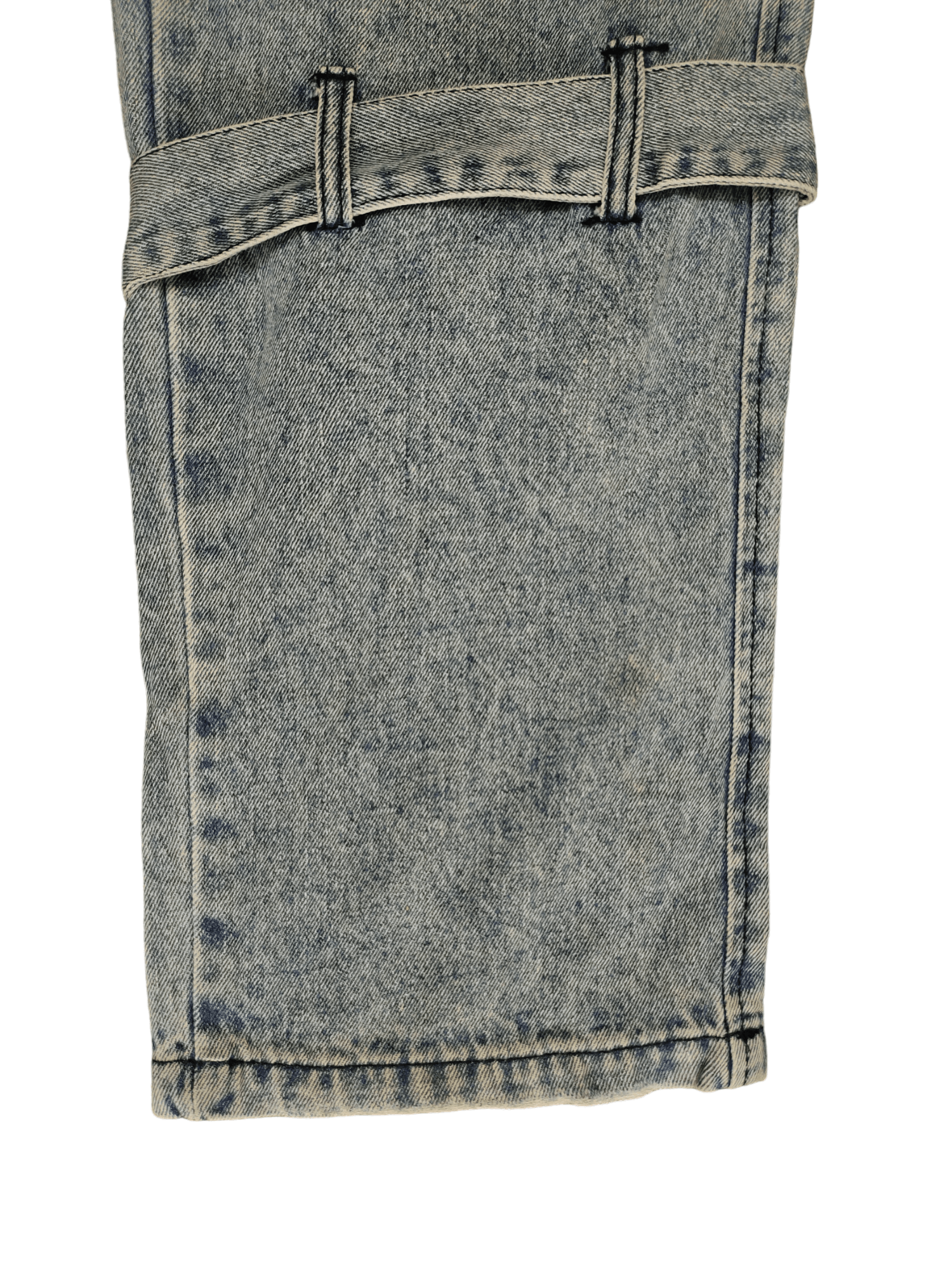 Hysteric Glamour Ahstudio Light Wash Bondage Punk Baggy Denim Pants Size US 28 / EU 44 - 7 Thumbnail