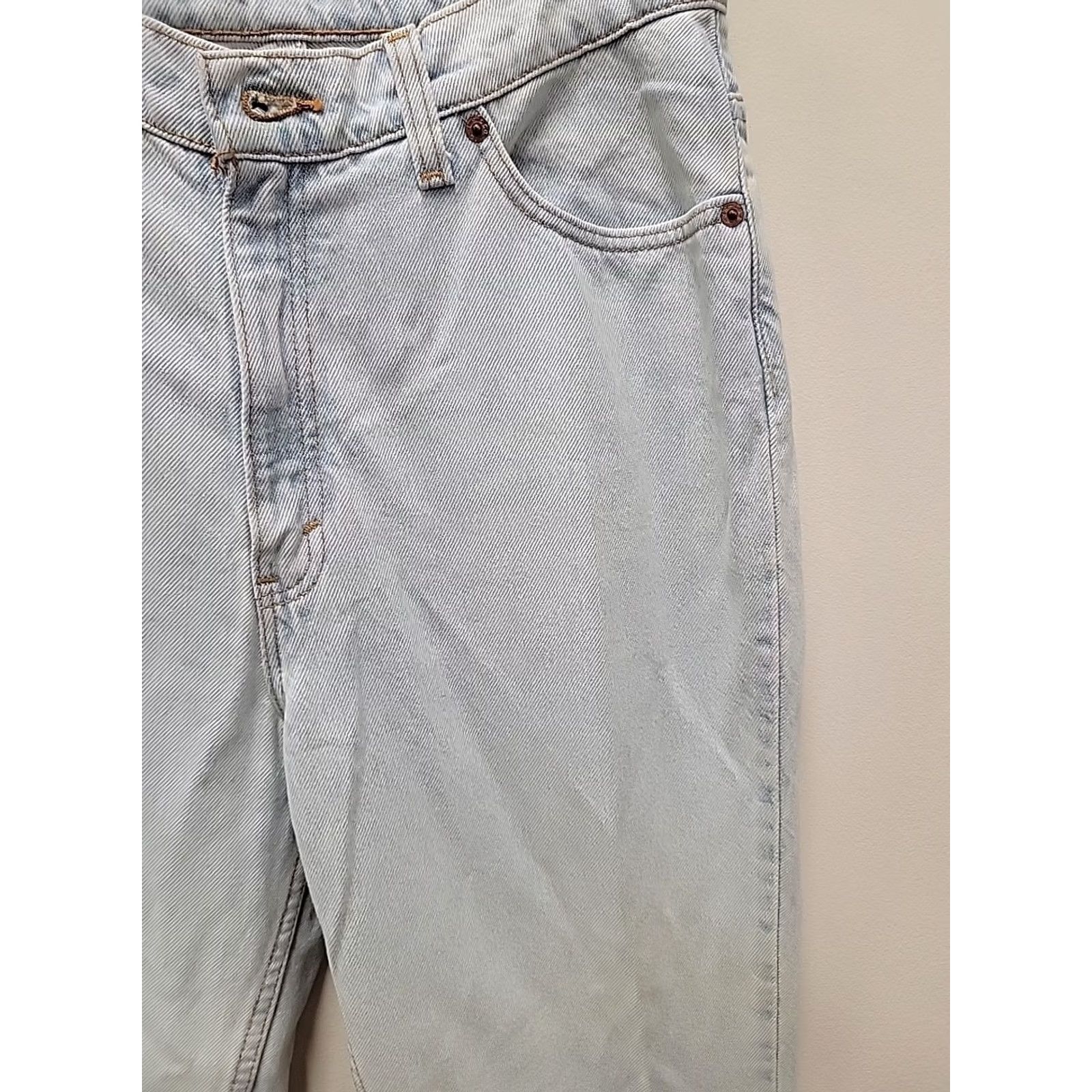 Levi's VINTAGE Levi's 512 Slim Tapered Jeans Womens 13 Blue Denim 5-Pocket NWT Medium Wash Seasonal Fall Winter Summer 31x30 Mens? Womens Size 34" / US 12 / IT 48 - 6 Thumbnail