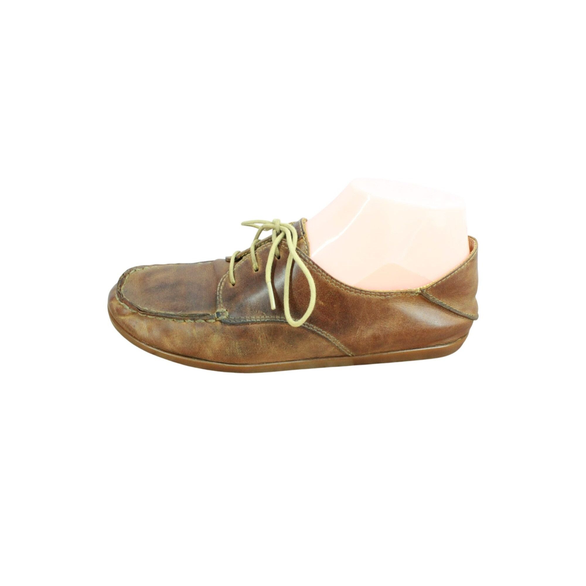 Olukai Olukai Heleuma Women's Leather Comfort Flat Loafer Shoes Size US 7 / IT 37 - 1 Thumbnail
