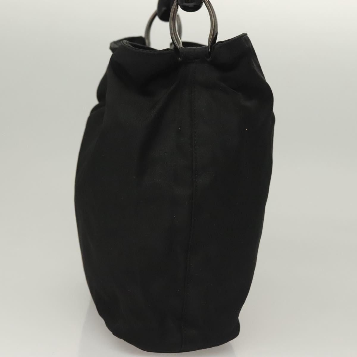 Dior DIOR Maris Pearl Hand Bag Nylon Black Silver Size ONE SIZE - 5 Thumbnail