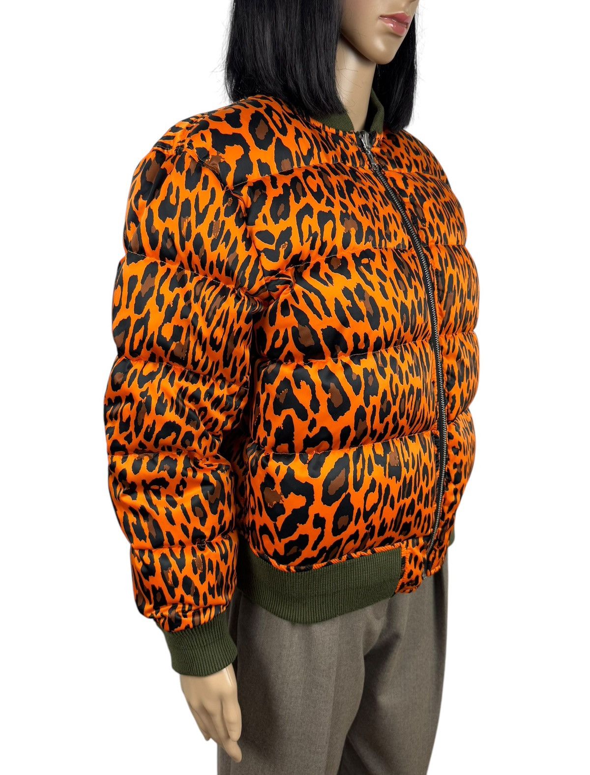 Sandro Sandro Tiger Print Reversible Down Bomber Jacket size 2 Size M / US 6-8 / IT 42-44 - 5 Thumbnail