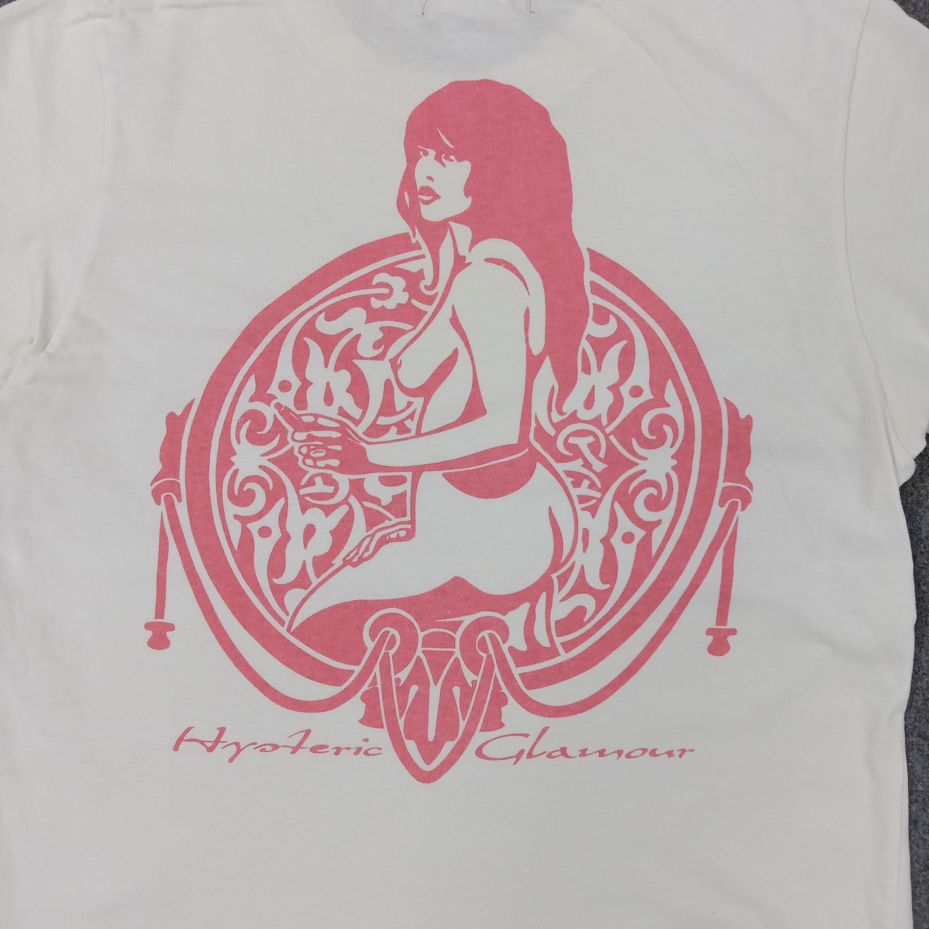 Hysteric Glamour × Japanese Brand × Vintage Hysteric Glamour Japanese Brand Naked Art Tshirt Size US S / EU 44-46 / 1 - 2 Thumbnail