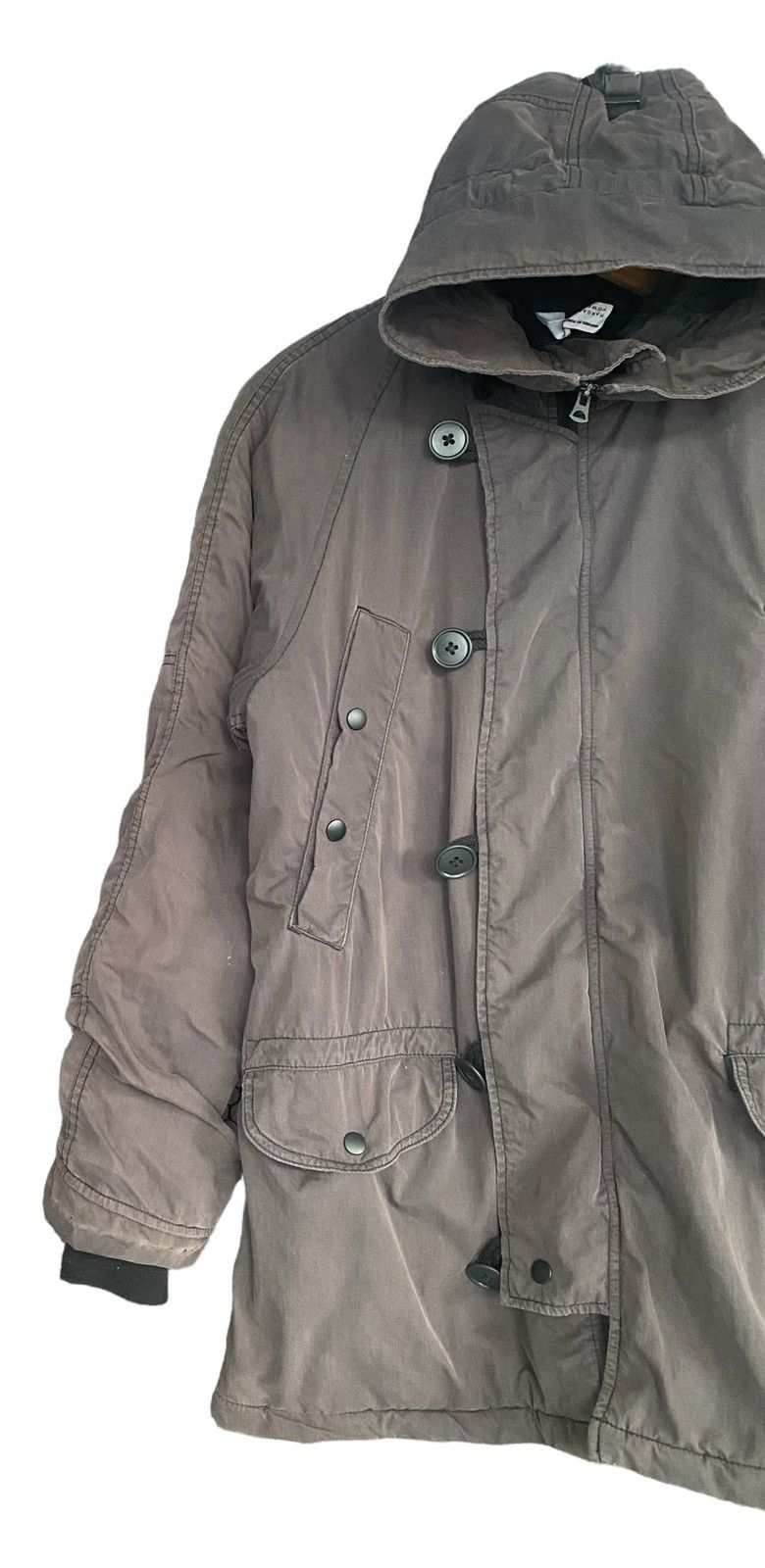 Alpha Industries Vtg MARGARET HOWELL x ALPHA Faded Hoodie Jacket Zipper Size US M / EU 48-50 / 2 - 5 Thumbnail