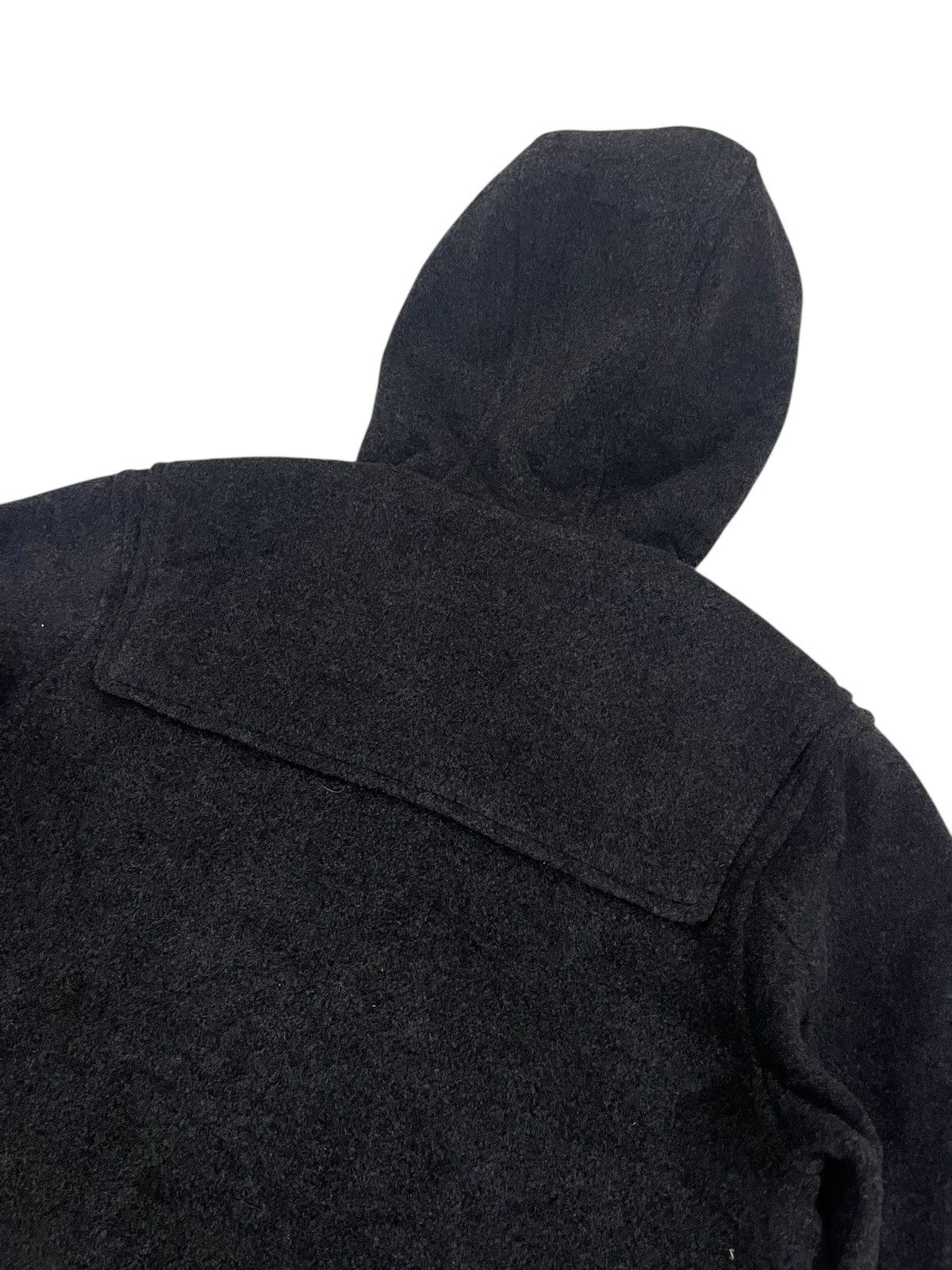Designer × Japanese Brand × Takeo Kikuchi 🇯🇵 TAKEO KIKUCHI WOOL DUFFLE LONG COAT/JACKET Size US M / EU 48-50 / 2 - 16 Thumbnail