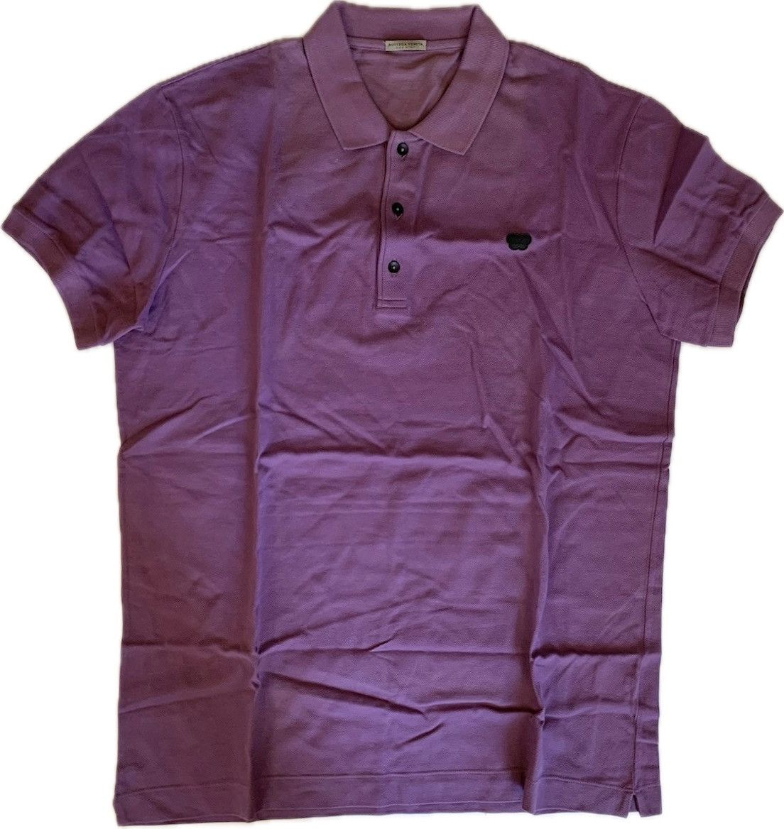 image of Bottega Veneta Polo Size 54 in Purple, Men's