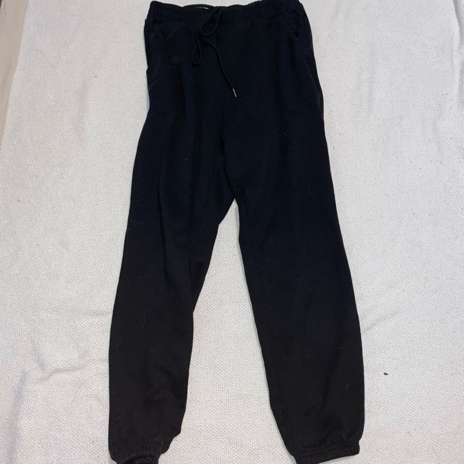Shein SHEIN Black Jogger Sweatpants | Sz S Size 27" / US 4 / IT 40 - 2 Thumbnail