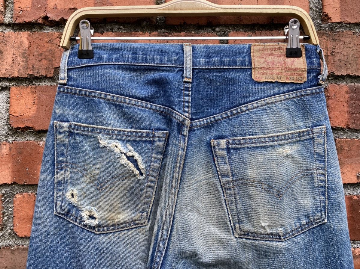 Levi's Vintage Clothing W30x28.5 Vintage levi's 502xx redline big E made in JAPAN Size US 30 / EU 46 - 3 Thumbnail