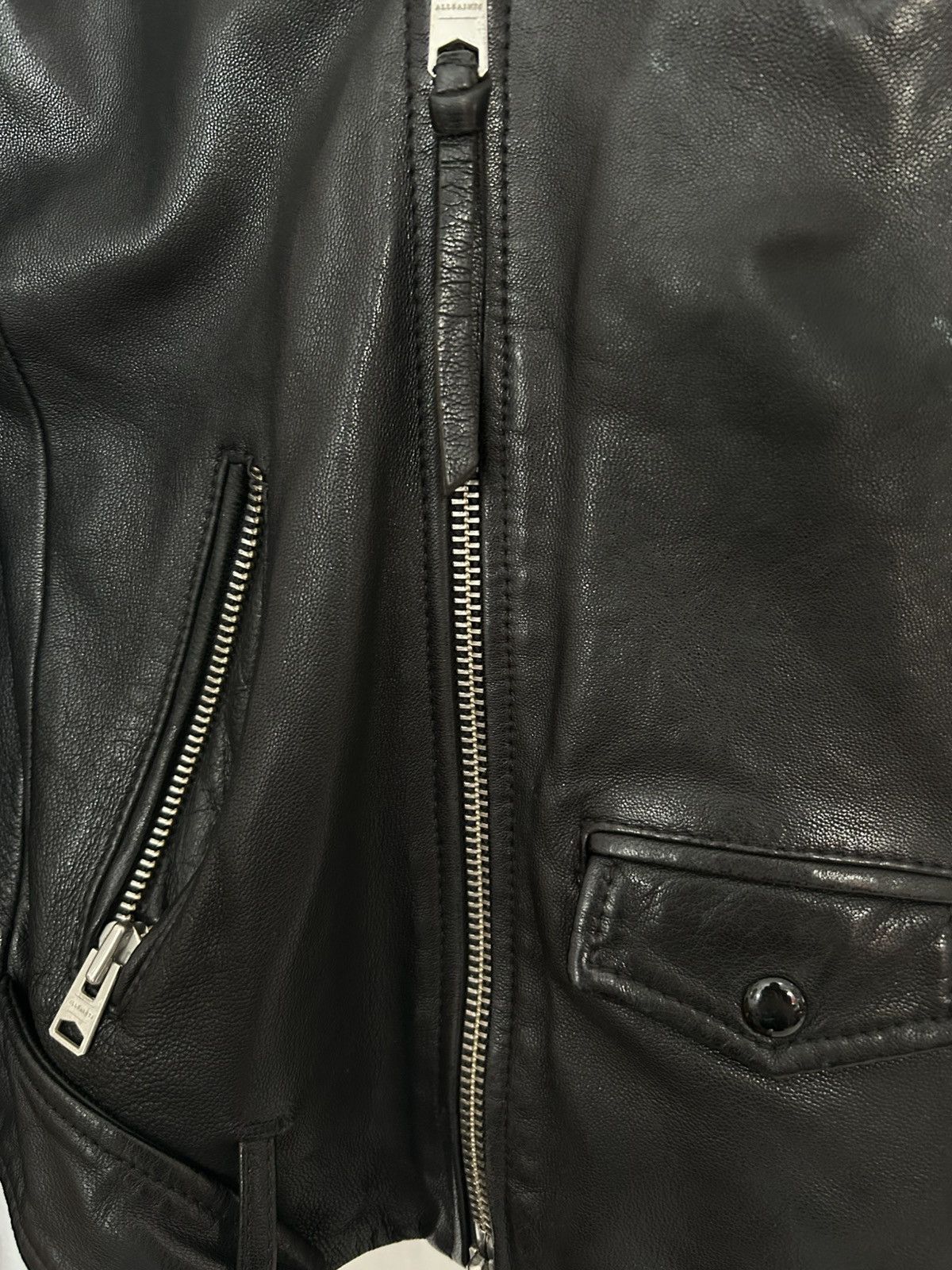 Allsaints ALLSAINTS leather biker jacket Size US S / EU 44-46 / 1 - 6 Thumbnail