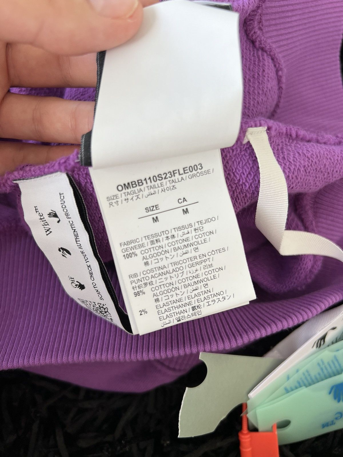 Off-White Off-White Hoodie Size US M / EU 48-50 / 2 - 10 Thumbnail