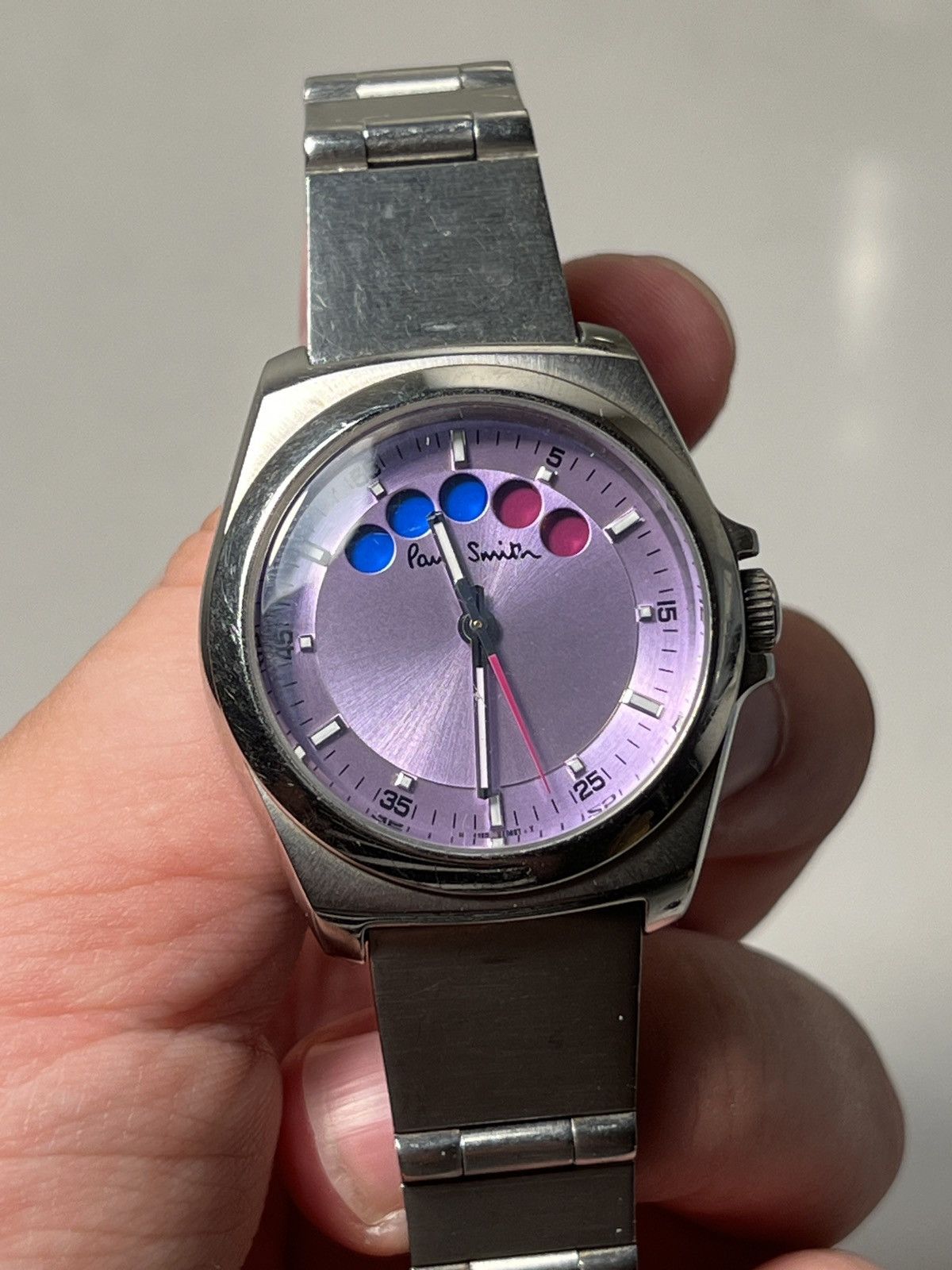 Paul Smith Paul Smith Color Changing Dial Watch Women s Quartz Purple Grailed