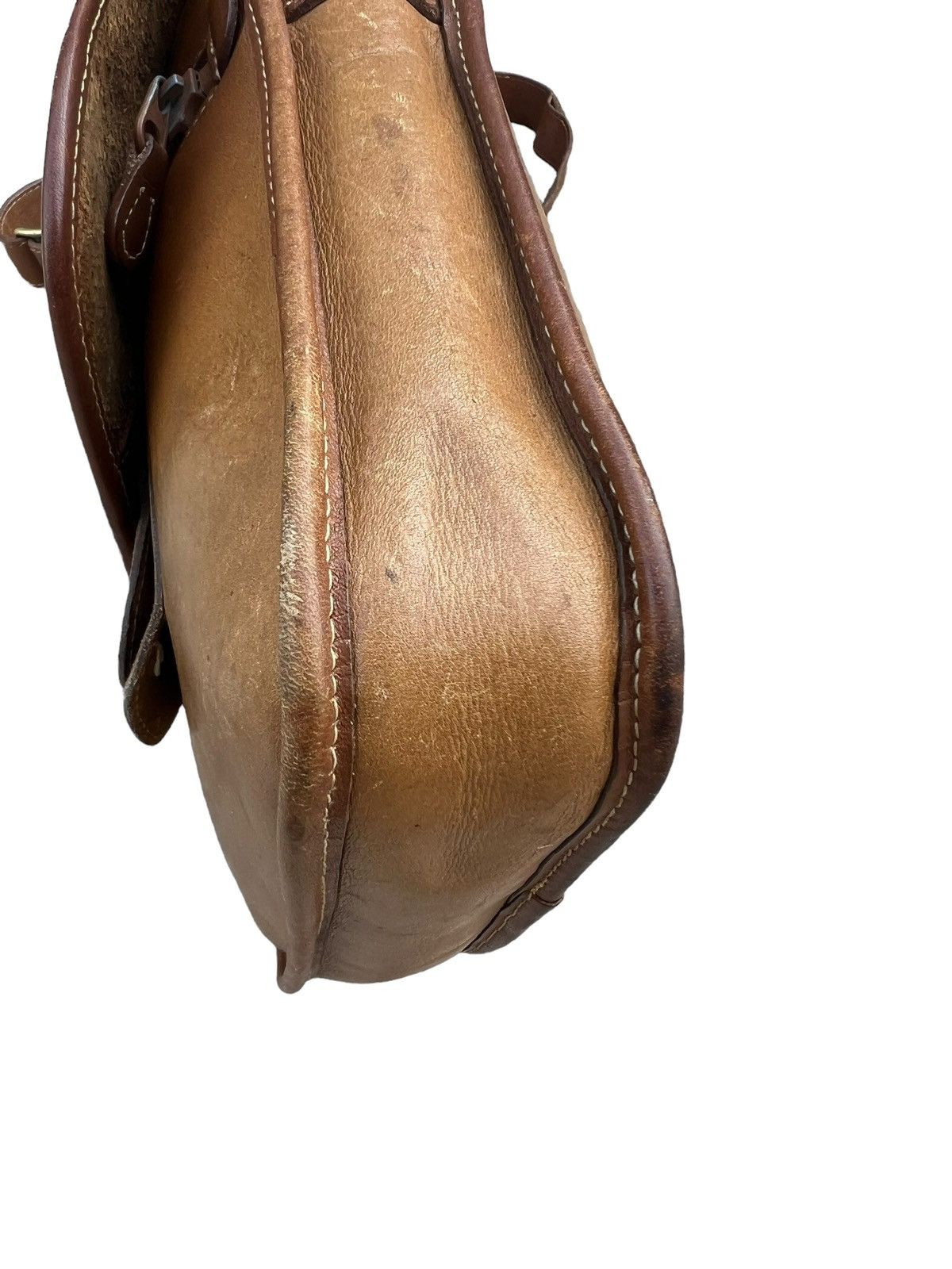 Leather × Vintage Vintage Gurkha Marley Hodgson Distressed Leather Bag Size ONE SIZE - 8 Thumbnail