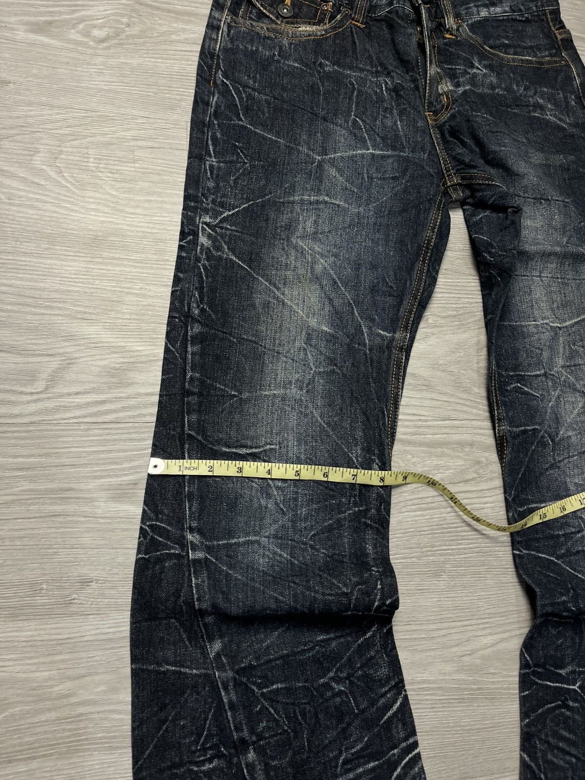 Hysteric Glamour Y2k Nylaus ifsixwasnine Faded Bootcut Denim Pants Size US 32 / EU 48 - 11 Thumbnail