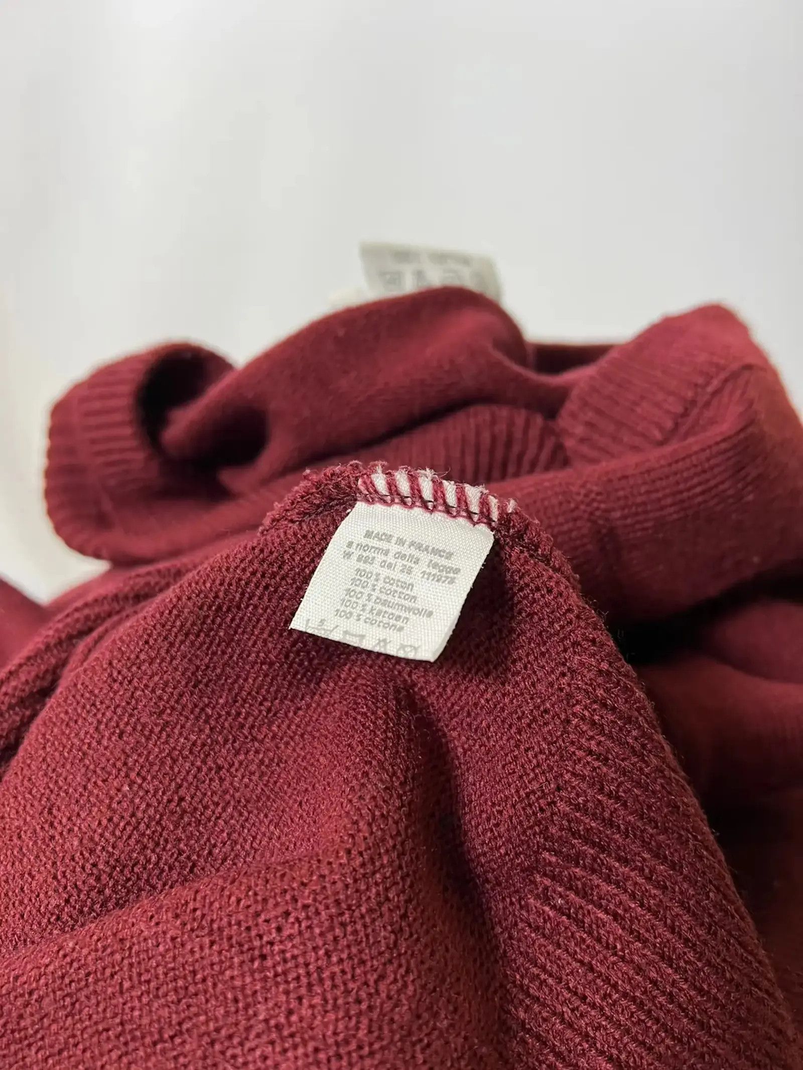 Lacoste × Vintage Vintage Lacoste Chemise knit v-neck sweater Size US XXL / EU 58 / 5 - 5 Thumbnail