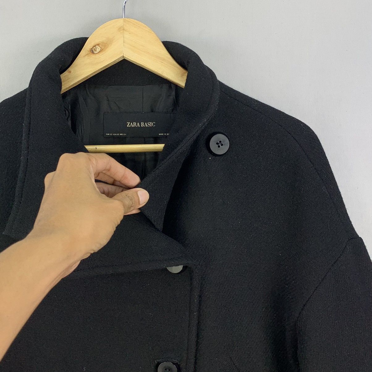 Zara Zara Wool Blend Long Coat Overcoat Size S/M Jacket Size US M / EU 48-50 / 2 - 8 Thumbnail