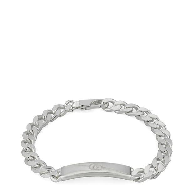 Gucci Gucci Silver Double G Interlocking Bracelet-2505 | Grailed