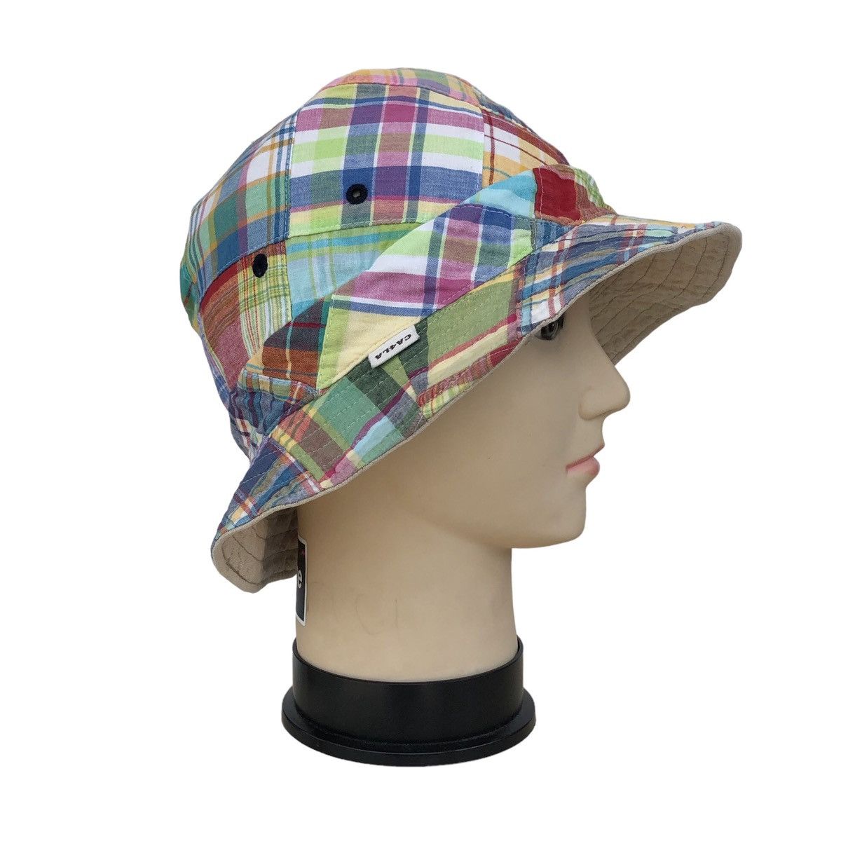 CA4LA CA4LA Patchwork Multicolour Reversible Safari Bucket Hat Size ONE SIZE - 12 Thumbnail