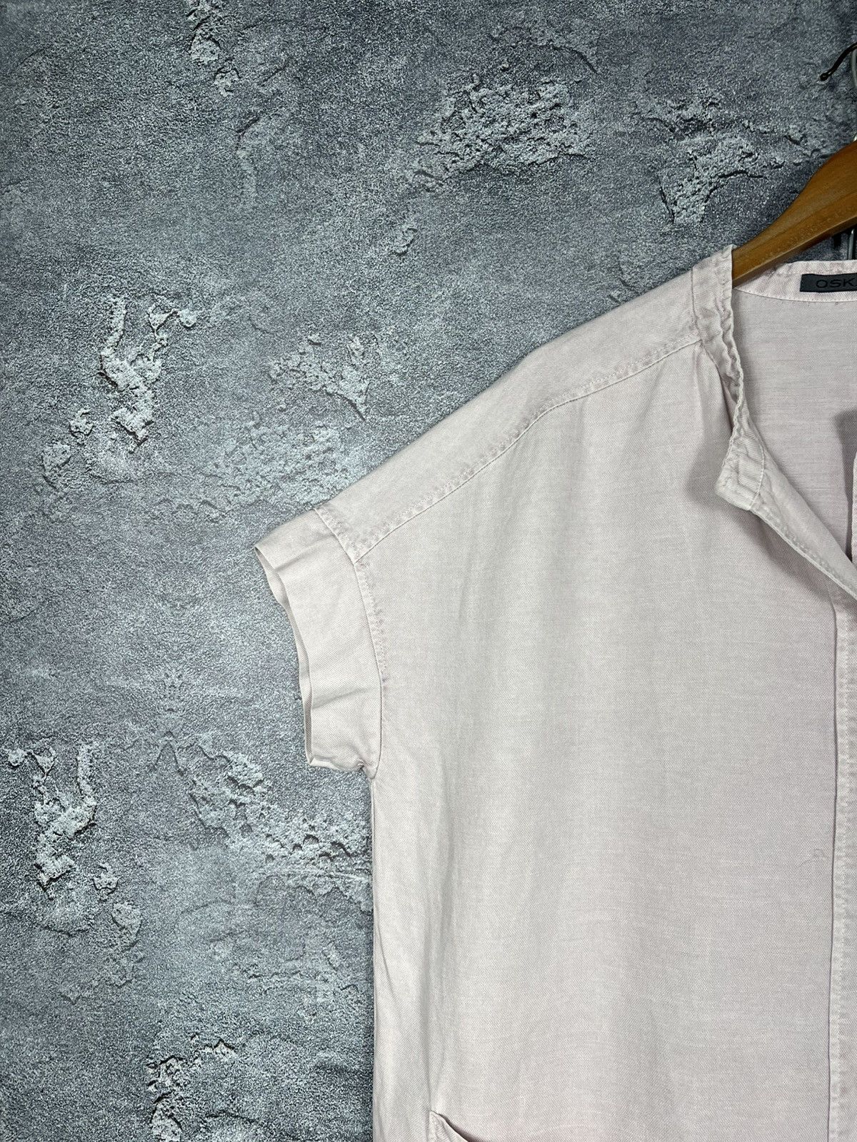 OSKA Oska Oversized Cap Sleeve Pockets Linen Lagenlook Dress Size M / US 6-8 / IT 42-44 - 5 Thumbnail