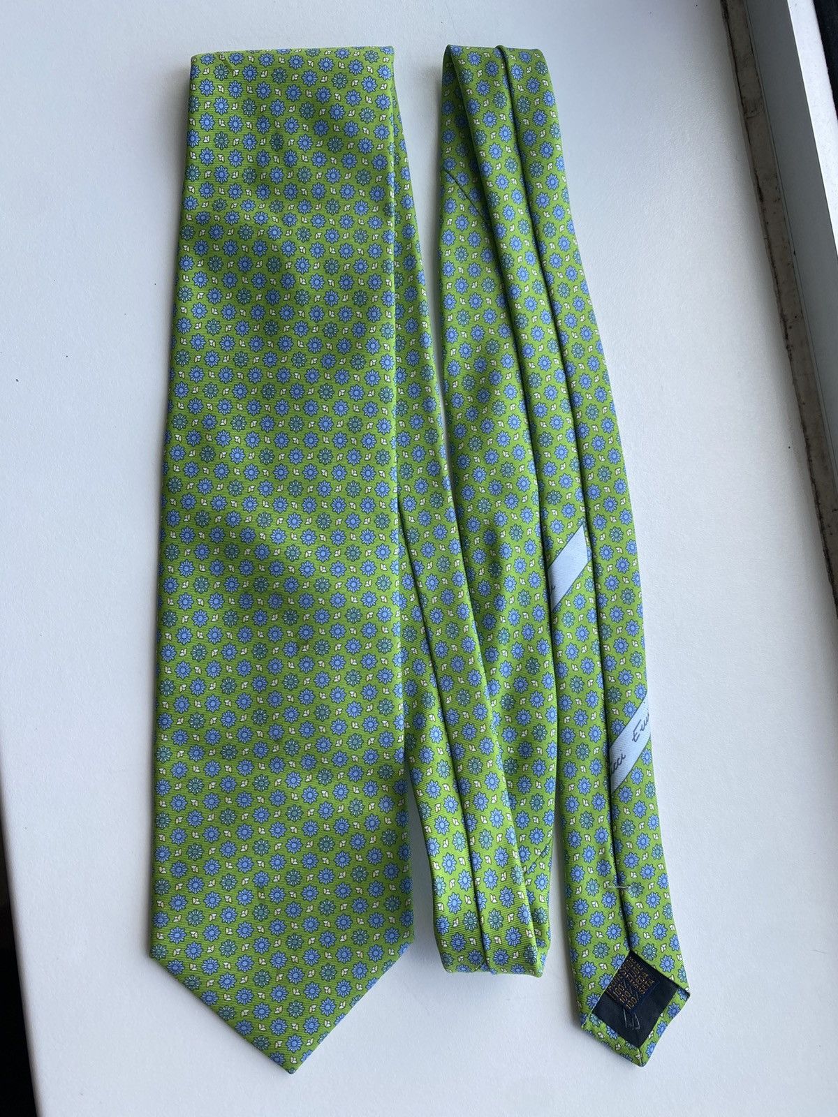 Designer Emilio Pucci Wool Tie Size ONE SIZE - 6 Thumbnail