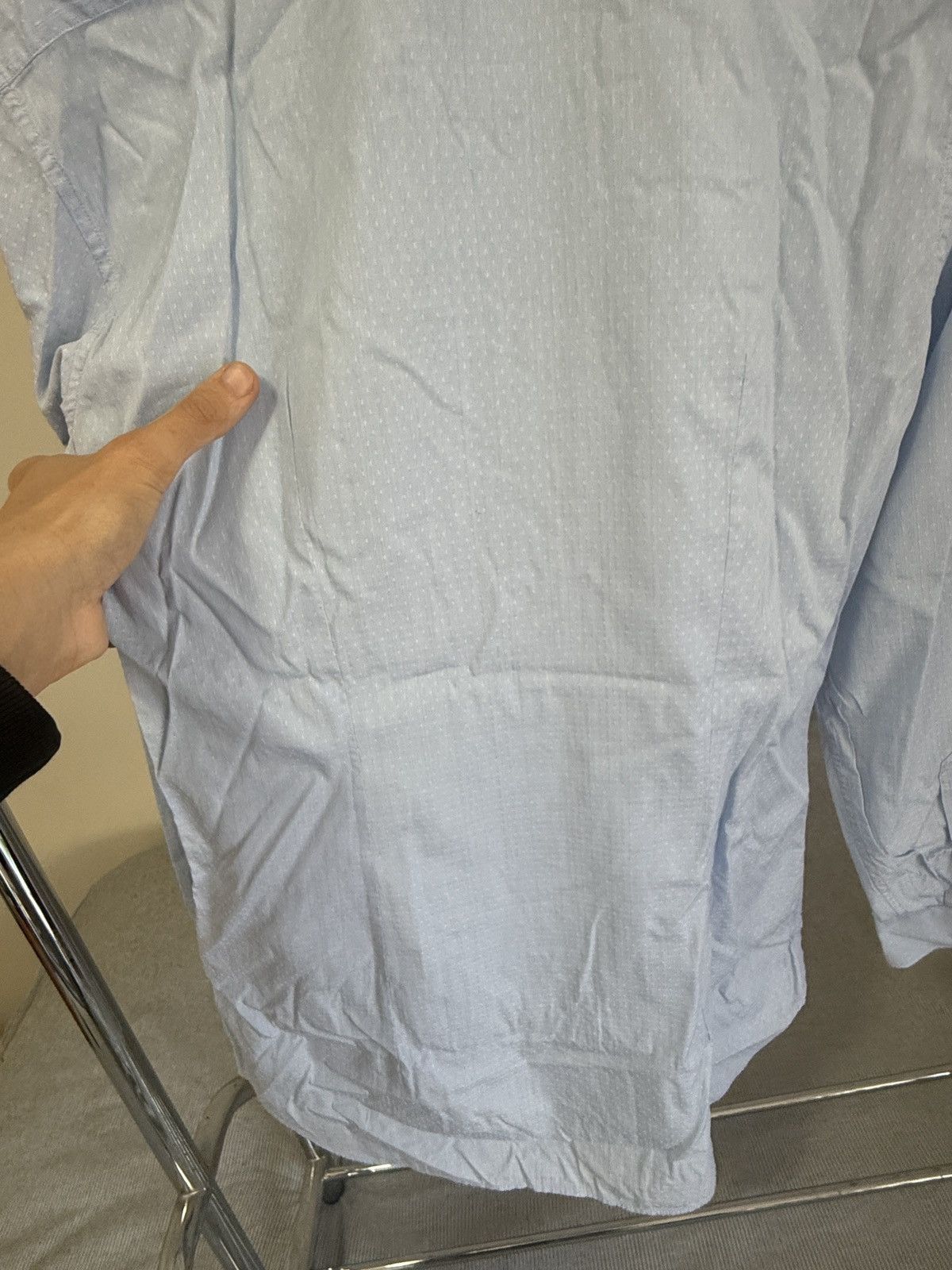Prada Prada Blue Dress Shirt Size US S / EU 44-46 / 1 - 4 Thumbnail
