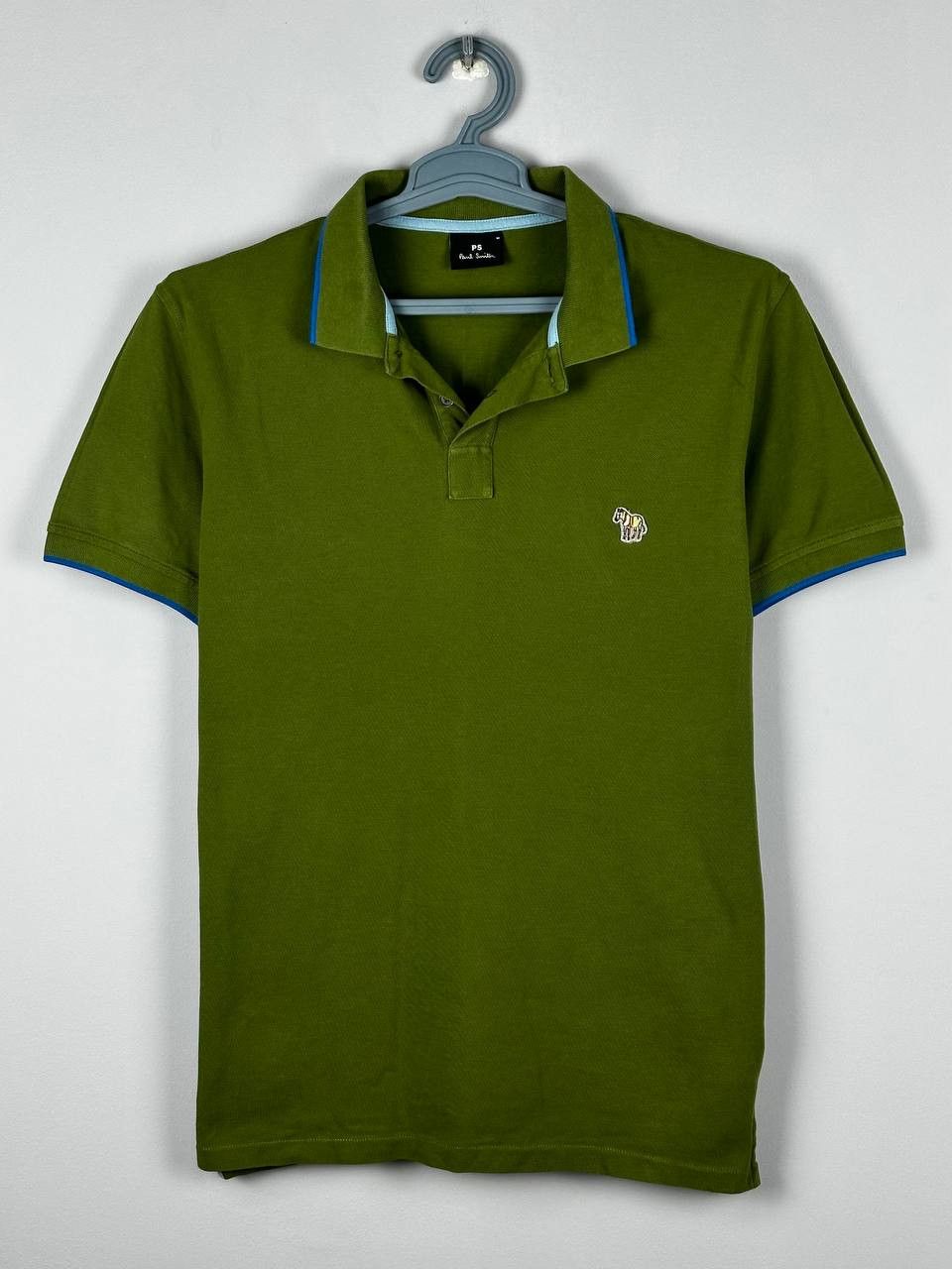 Paul Smith Designer Paul Smith Green Zebra Logo Polo T Shirt Size US M / EU 48-50 / 2 - 2 Thumbnail