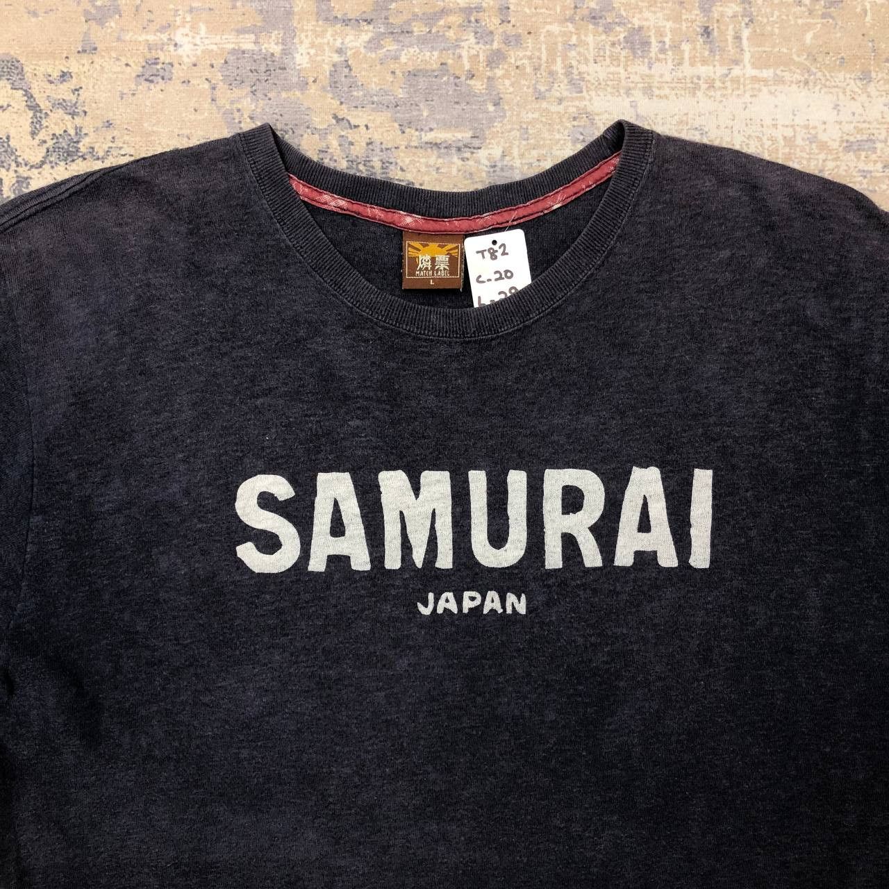Japanese Brand × Samurai Jeans T82 SUN FADED VTG SAMURAI JAPAN TEE Size US M / EU 48-50 / 2 - 3 Thumbnail