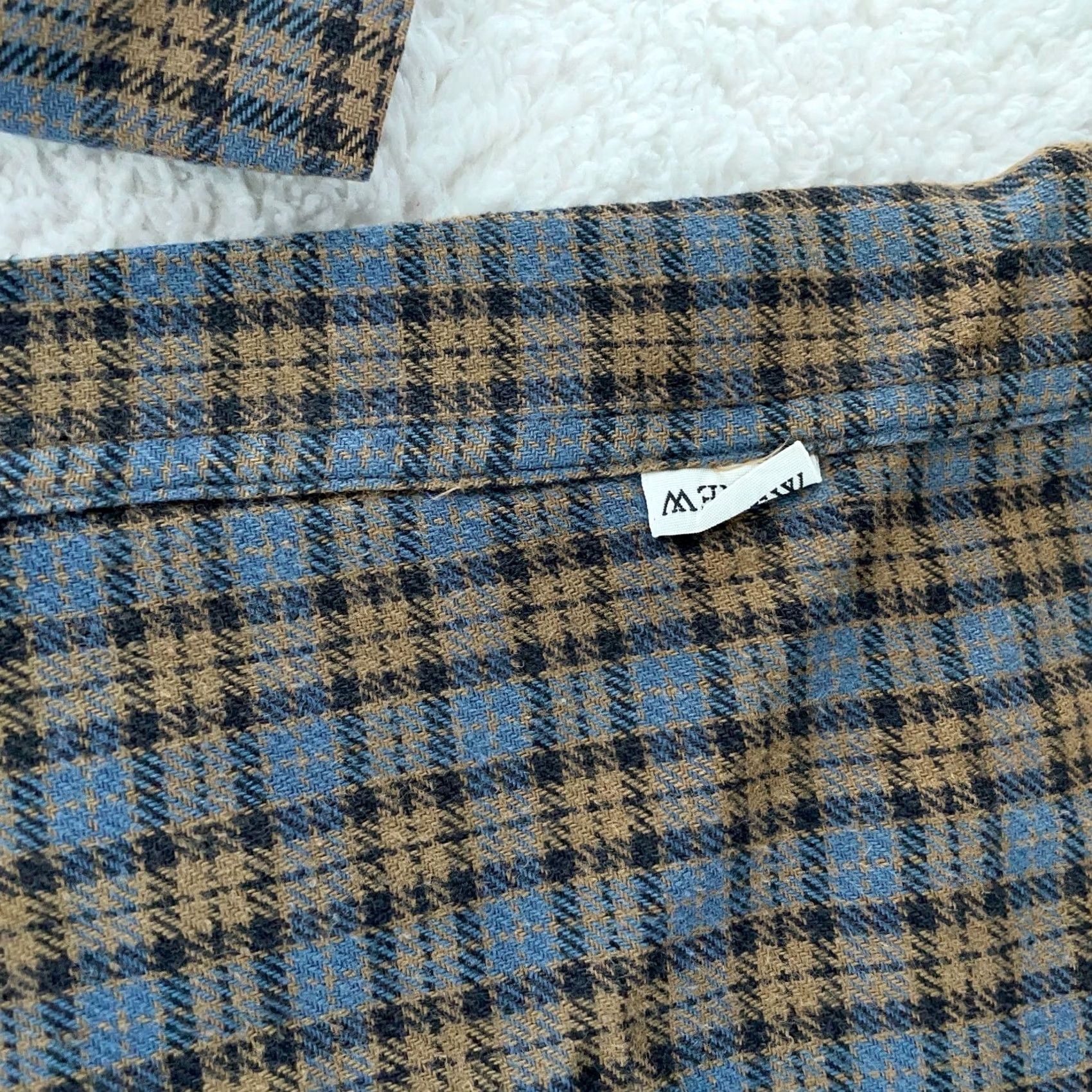 J.Crew J.CREW Flannel Shirt Mens M Multi Plaid Long Sleeve Regular Button-Down Collared Shirt Size US M / EU 48-50 / 2 - 4 Thumbnail
