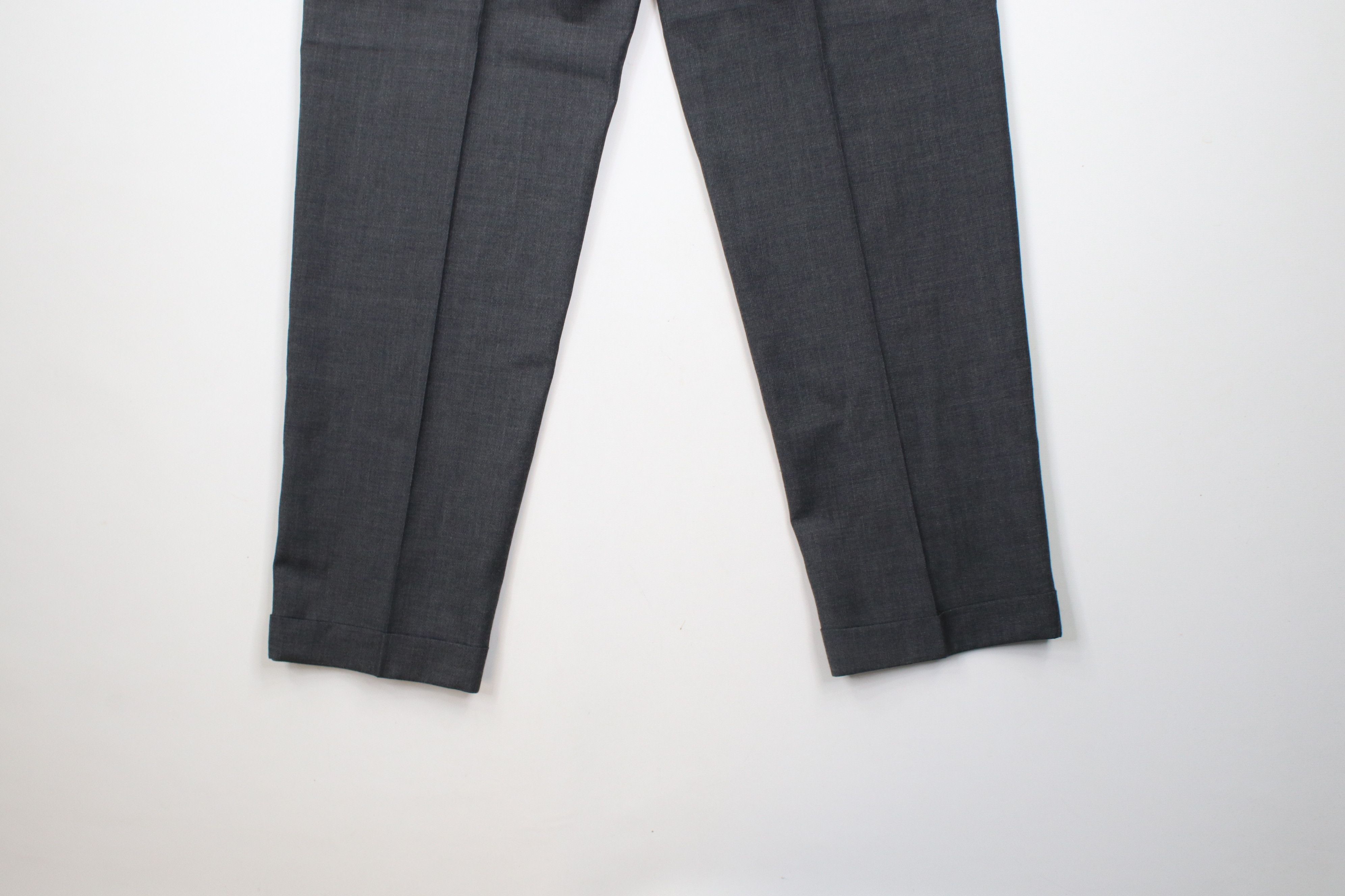 Tommy Hilfiger × Vintage Vintage 90s Tommy Hilfiger Wool Pleated Cuffed Chino Pants Size US 30 / EU 46 - 14 Thumbnail