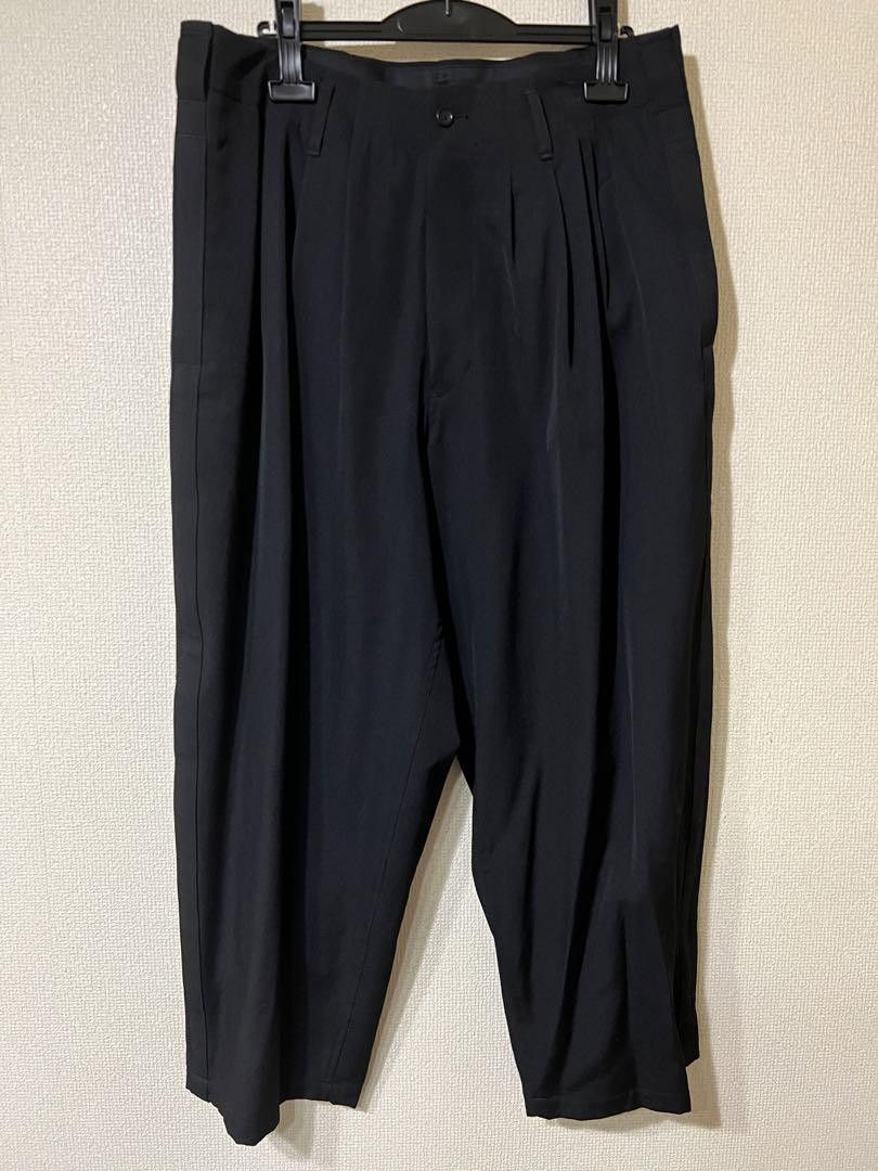 Yohji Yamamoto Yohji Yamamoto 2024SS Wool Gabbana Side Tape Pants Size US 36 / EU 52 - 6 Thumbnail