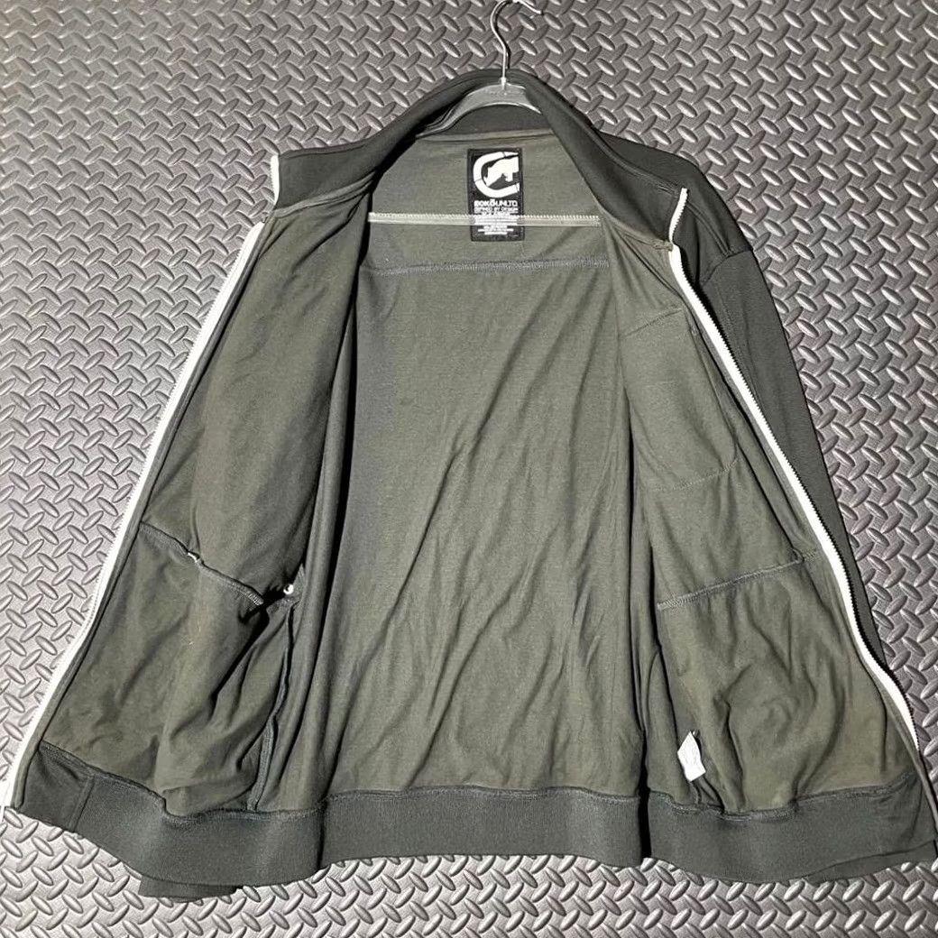 Vintage VINTAGE Ecko Unlimited Grey Zip Up Jacket Rawthentic Men's L Size US L / EU 52-54 / 3 - 3 Thumbnail