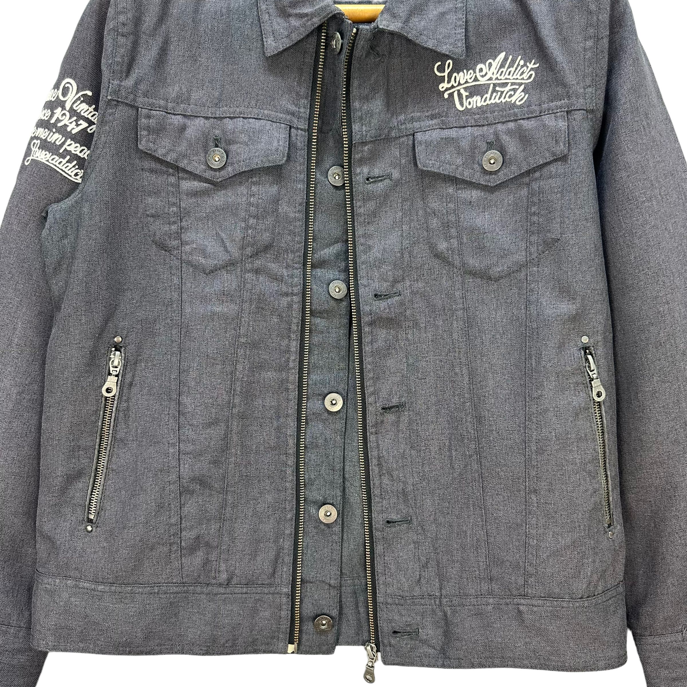Von Dutch VON DUTCH EMBROIDERED BIG LOGO JACKET #7682-164 Size US M / EU 48-50 / 2 - 11 Thumbnail