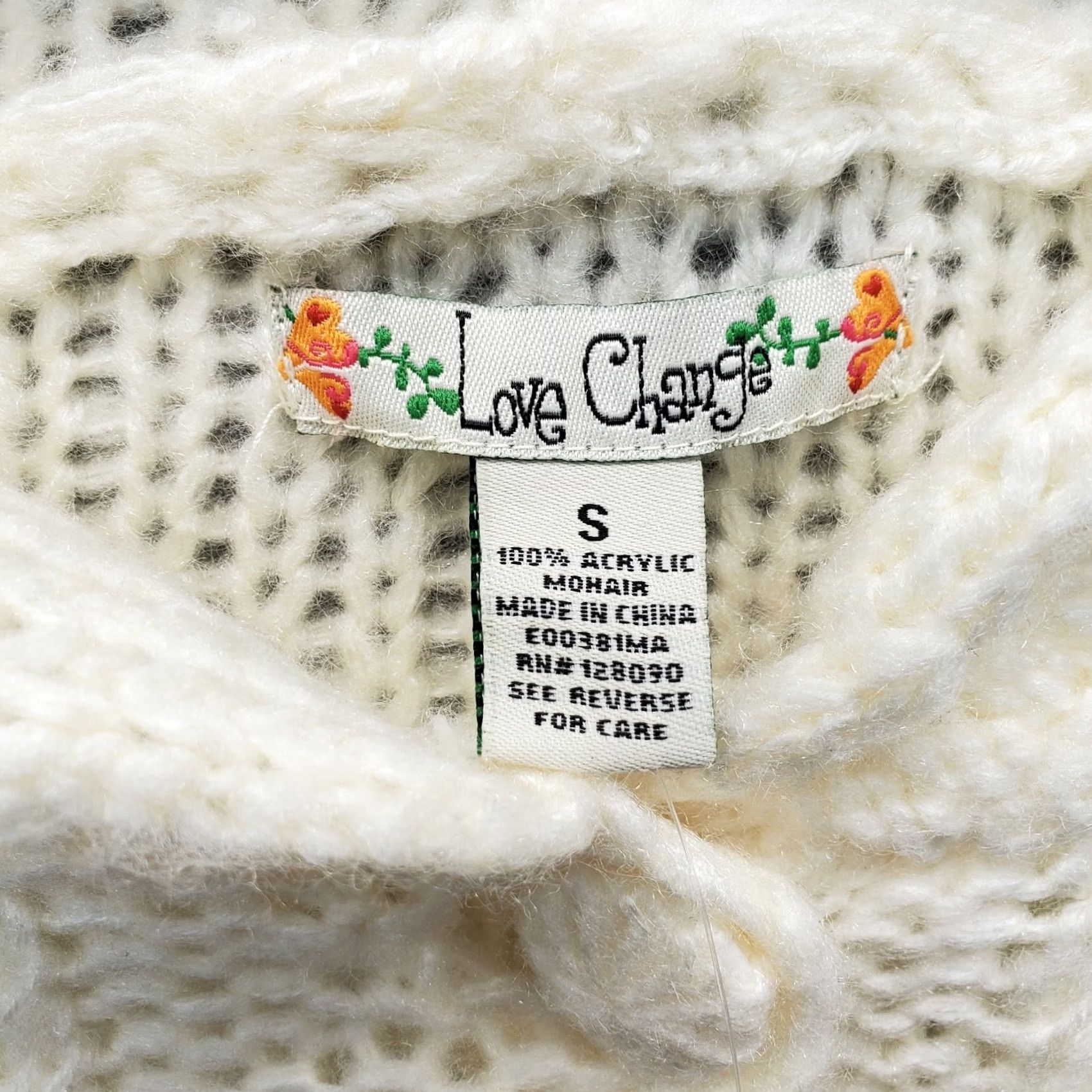 Changes Love Change Sweaters Womens S Tan Soft Knit Cropped Hooded Button Front Size S / US 4 / IT 40 - 3 Thumbnail