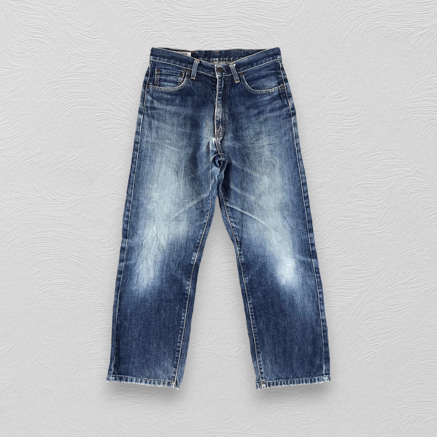 Big John Vintage Big John Faded Blue Denim KJ1452 Size US 30 / EU 46 - 1 Thumbnail