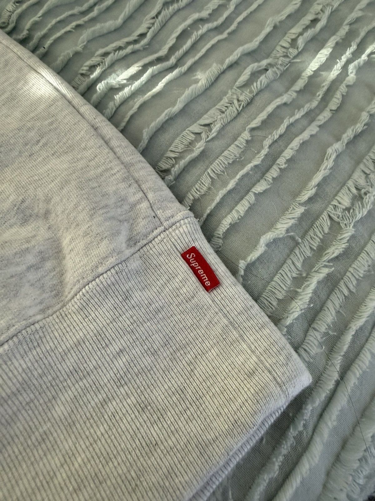 Supreme Supreme Flowers Hooded Sweatshirt Ash Grey Size XL (READ) Size US XL / EU 56 / 4 - 5 Thumbnail