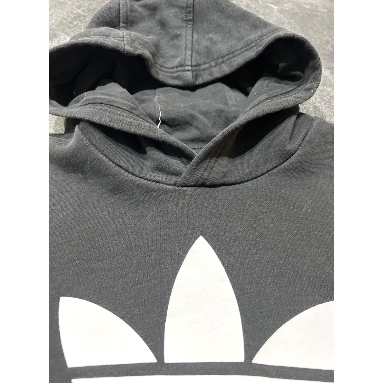 Adidas Adidas Originals Hoodie Small Black Trefoil Big Men's Size US S / EU 44-46 / 1 - 4 Thumbnail