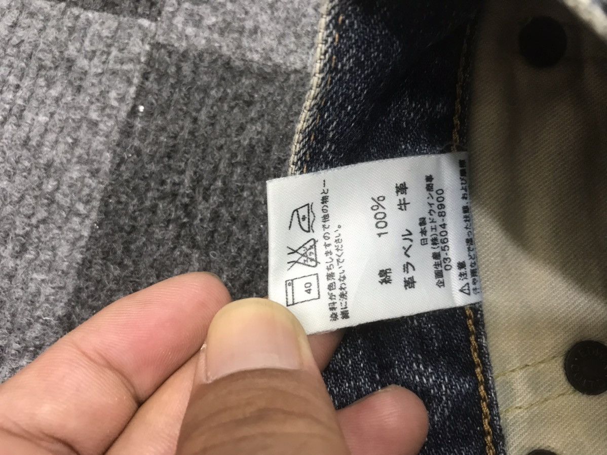 Edwin 💥THRASHED💥EDWIN 505zx Selvedge Distressed Jeans Size US 30 / EU 46 - 23 Thumbnail