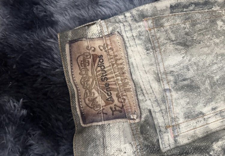 Acne Studios ACNE STUDIOS 3D prints old splash-ink jeans 2408-Nextarrow Size US 31 - 4 Thumbnail