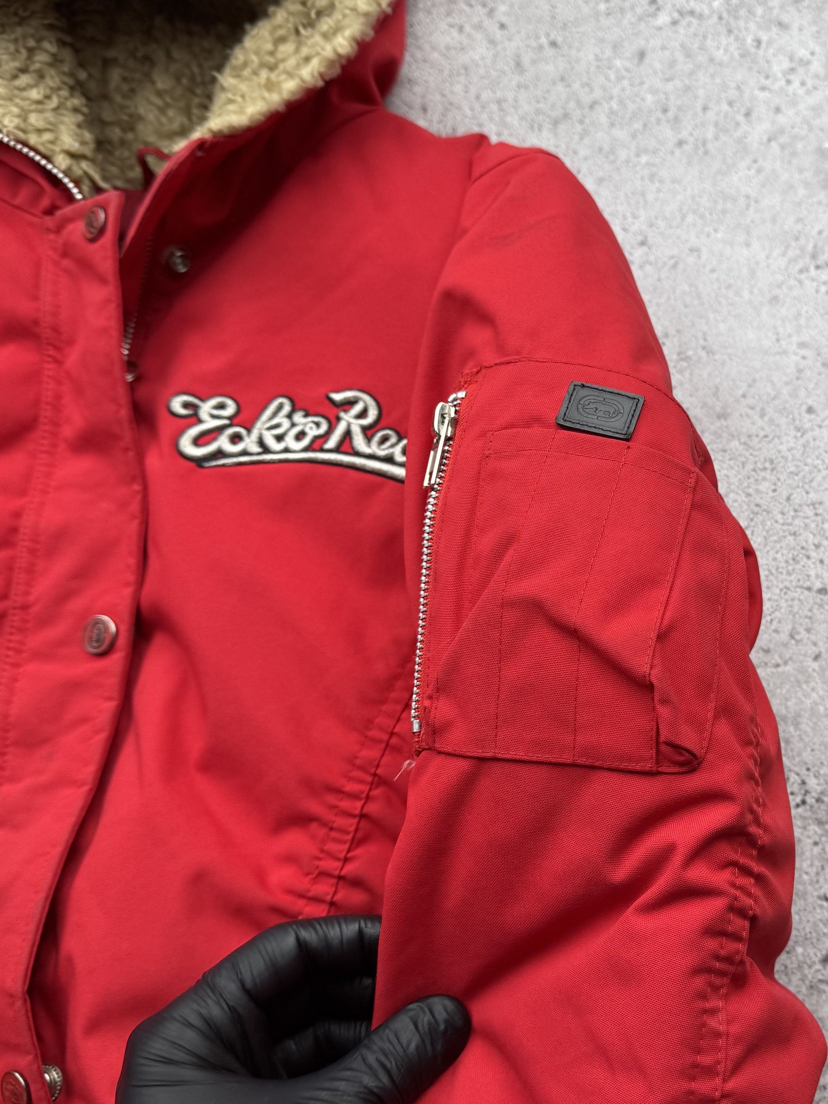 Ecko Unltd. Ecko Vintage Cropped Bomber C594(V257) Size US M / EU 48-50 / 2 - 7 Thumbnail