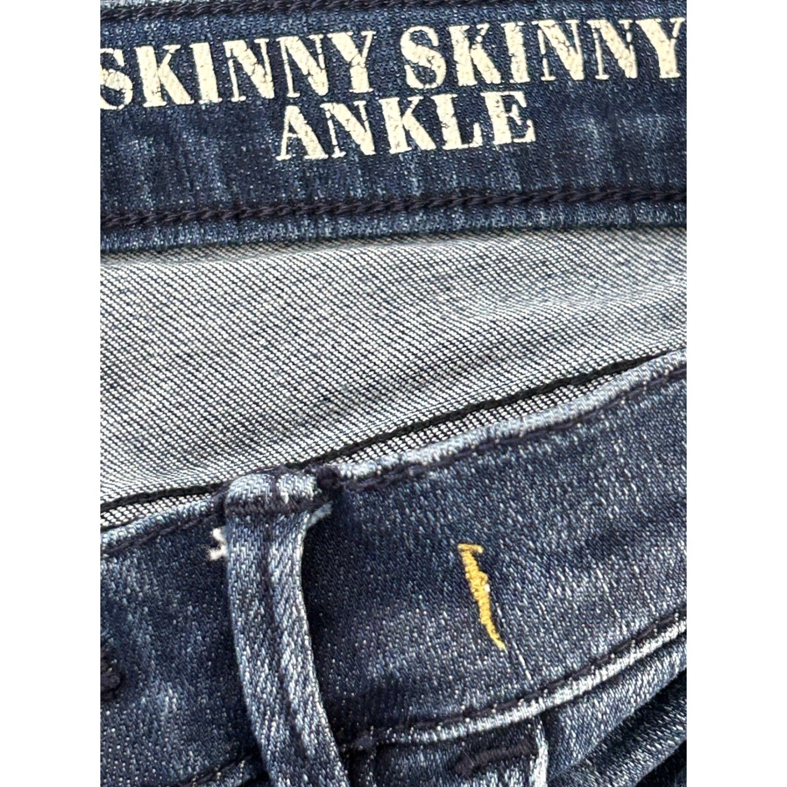 Madewell Madewell Skinny Skinny Ankle Jeans Denim Zippers Stretch Mid Rise sz 28 Size 28" / US 6 / IT 42 - 6 Thumbnail
