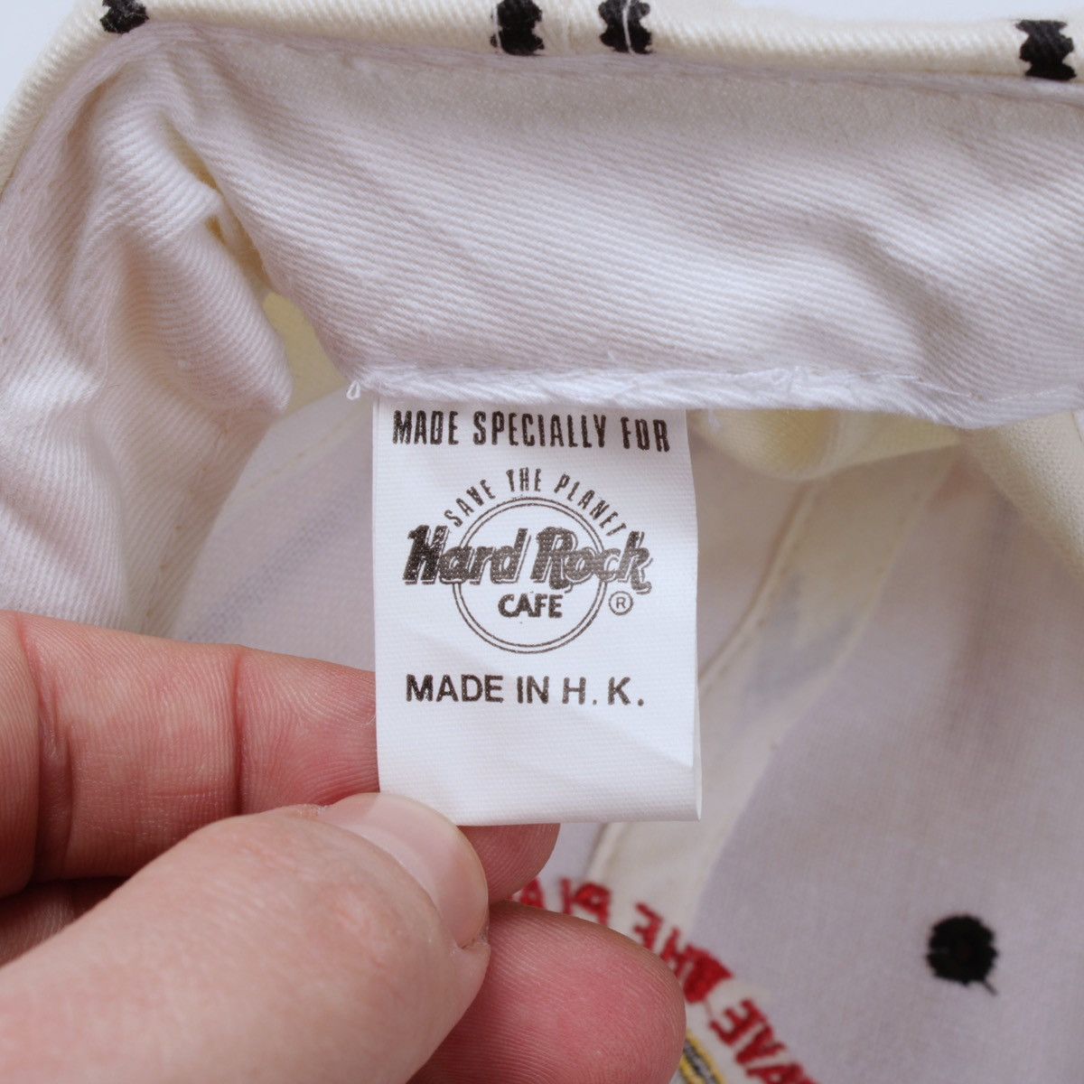 Hard Rock Cafe × Vintage Vintage Hard Rock Cafe Los Angeles Save The Planet Cap Size ONE SIZE - 13 Thumbnail
