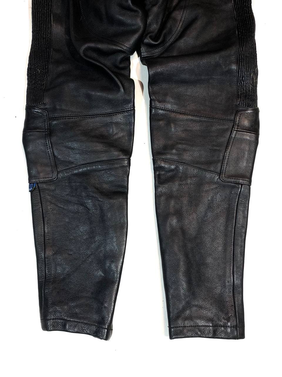 Japanese Brand Akito Racing Moto Leather Pants Vintage Size US 29 - 8 Thumbnail