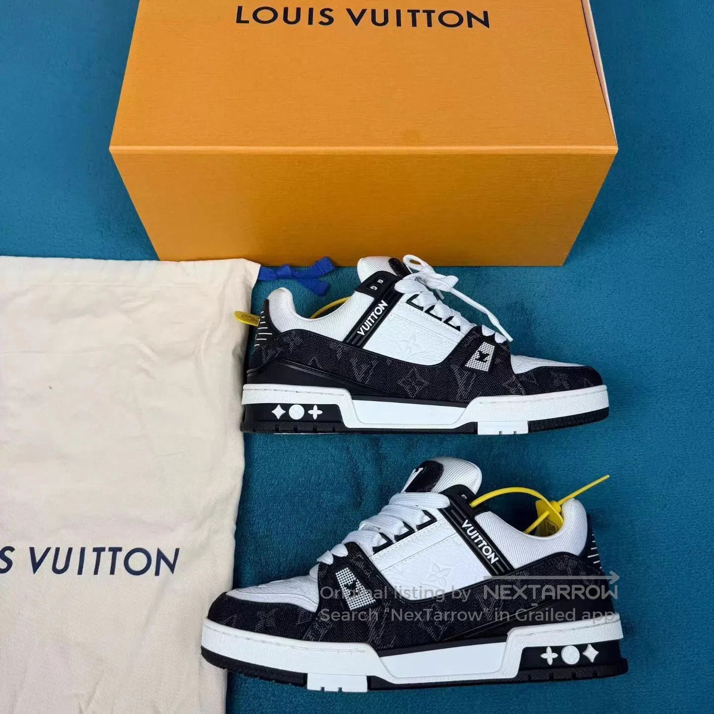 Louis Vuitton Multi Color Low Top Sneakers Size 8.5. Size US 8.5 / EU 41-42 - 2 Thumbnail