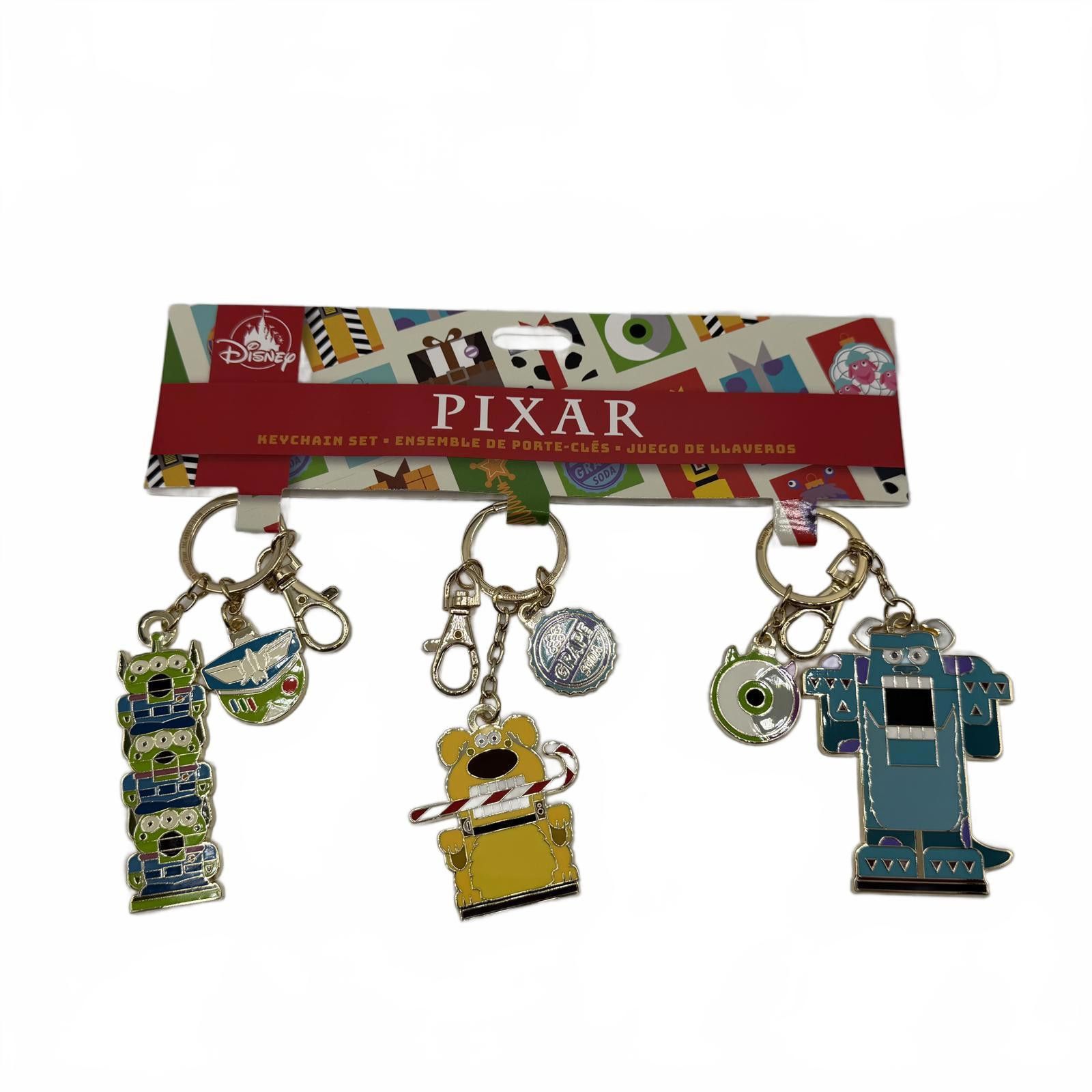 Disney Disney Keychain - Disney Parks Pixar Christmas Holiday Set Size ONE SIZE - 1 Thumbnail