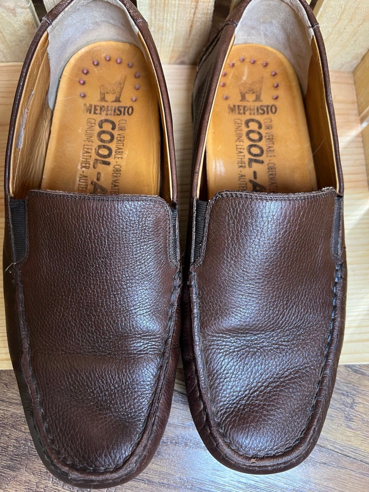 Mephisto Mephisto Cool-Air Leather Loafers Men's Size 9 Slip On Shoes Size US 9 / EU 42 - 9 Thumbnail