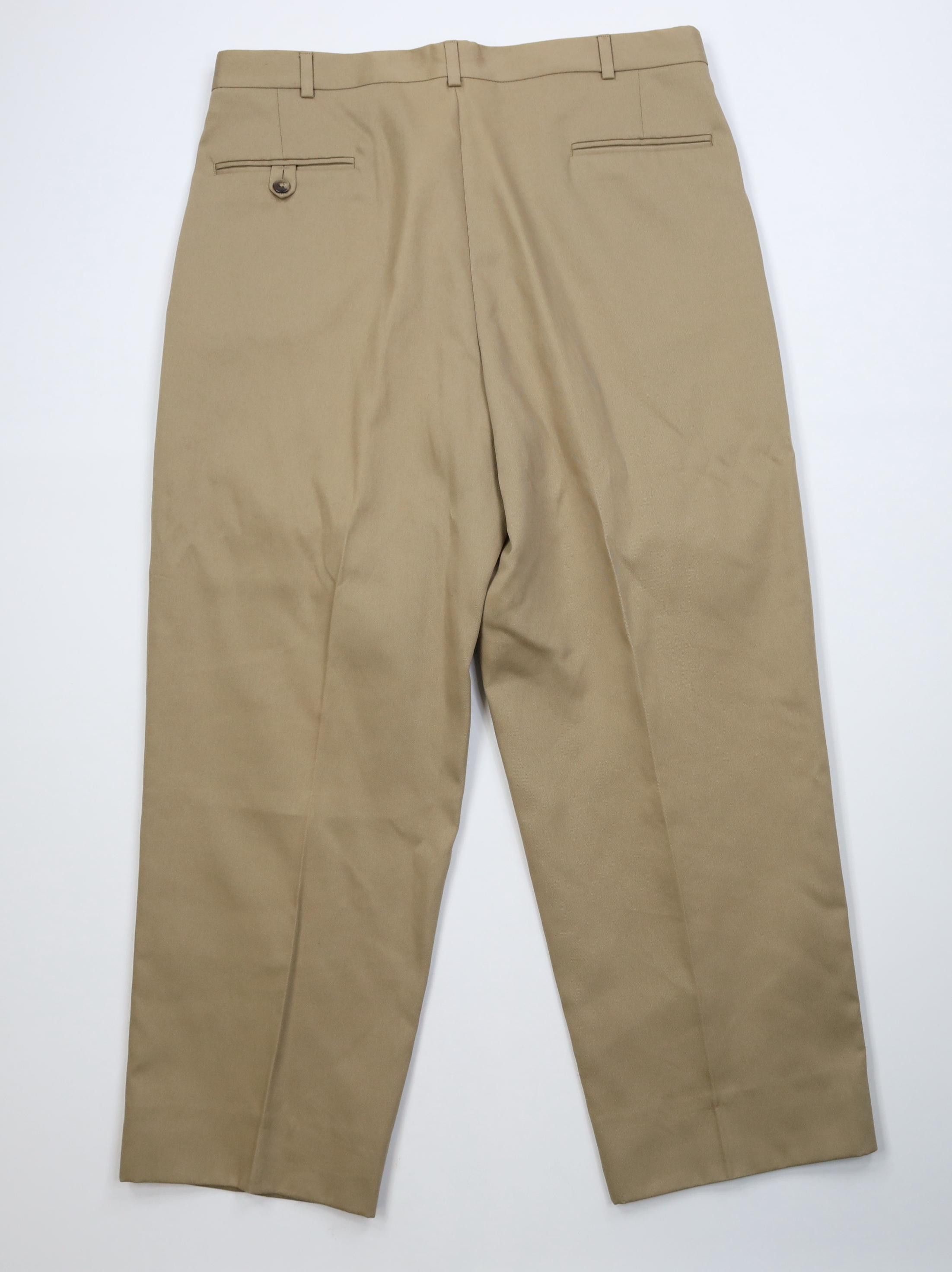 Vintage Vintage 90s Streetwear Wide Leg Chino Pants Trousers Beige Size US 36 / EU 52 - 12 Thumbnail